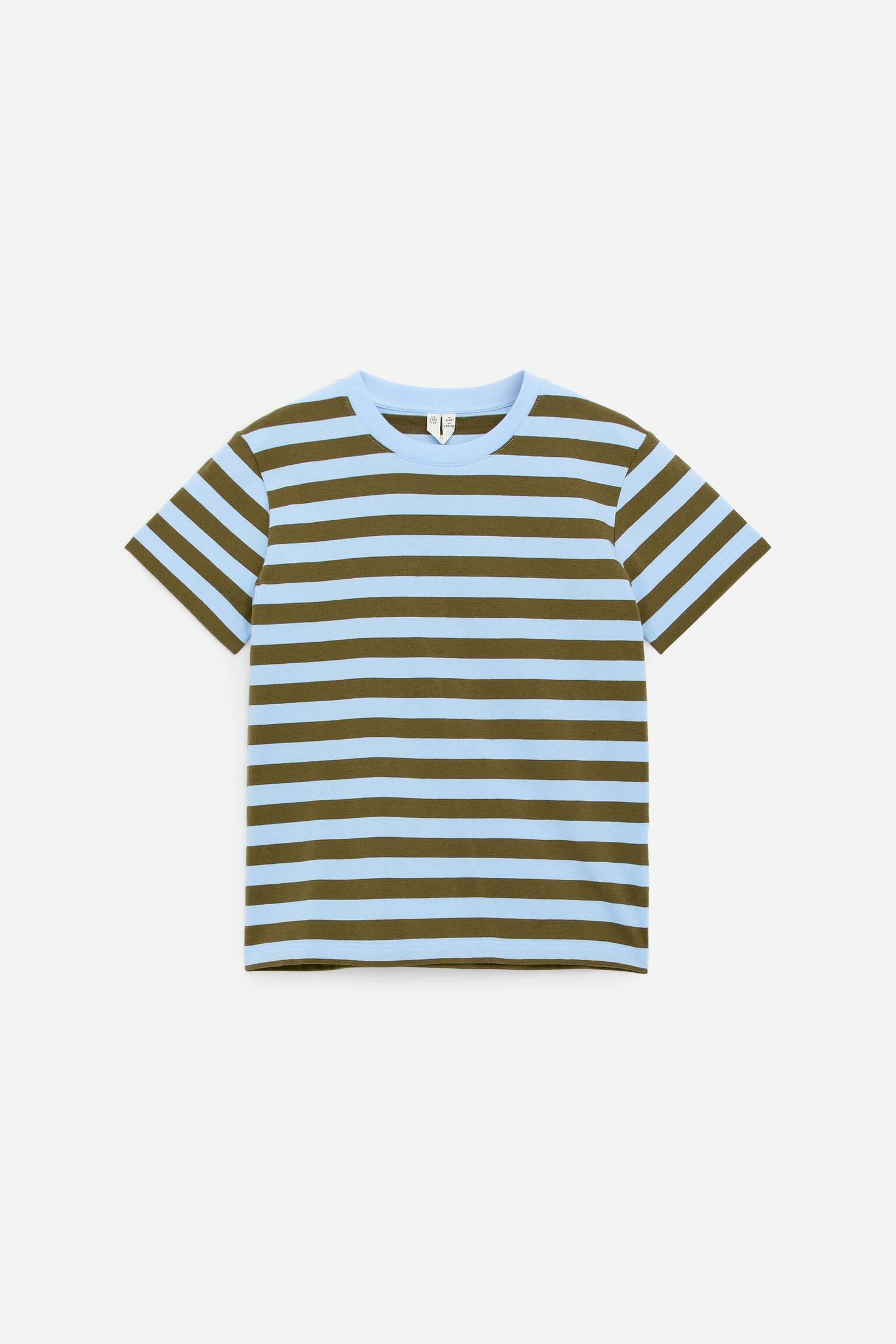 T-shirt - Blå/khakigrön/Grön/vit - 1