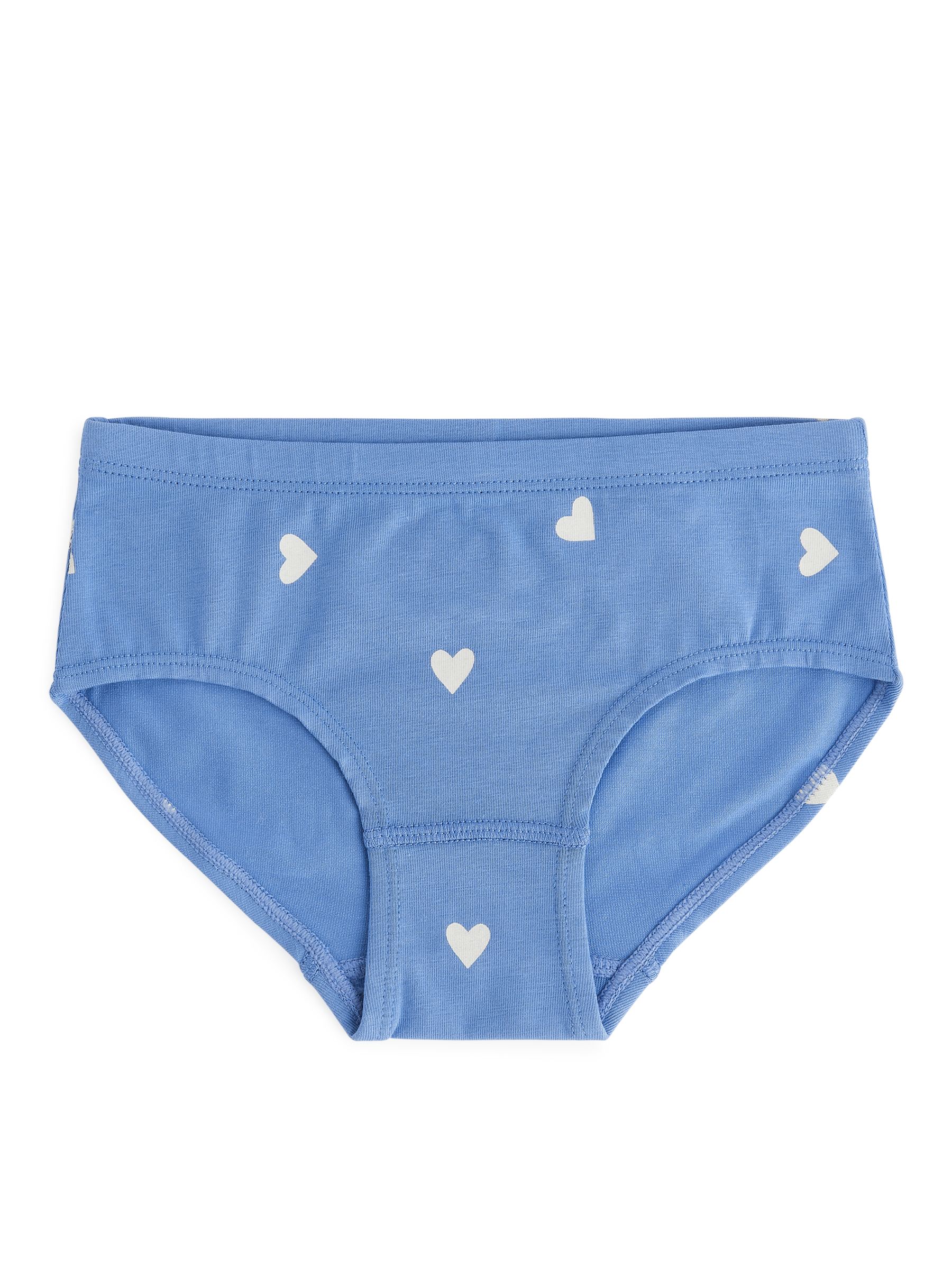 Slips aus Baumwolljersey, 3er-Set - Hellblau/Cremeweiß - Regular Fit - Kinder - StillMedia/DescriptiveStillLife - 2