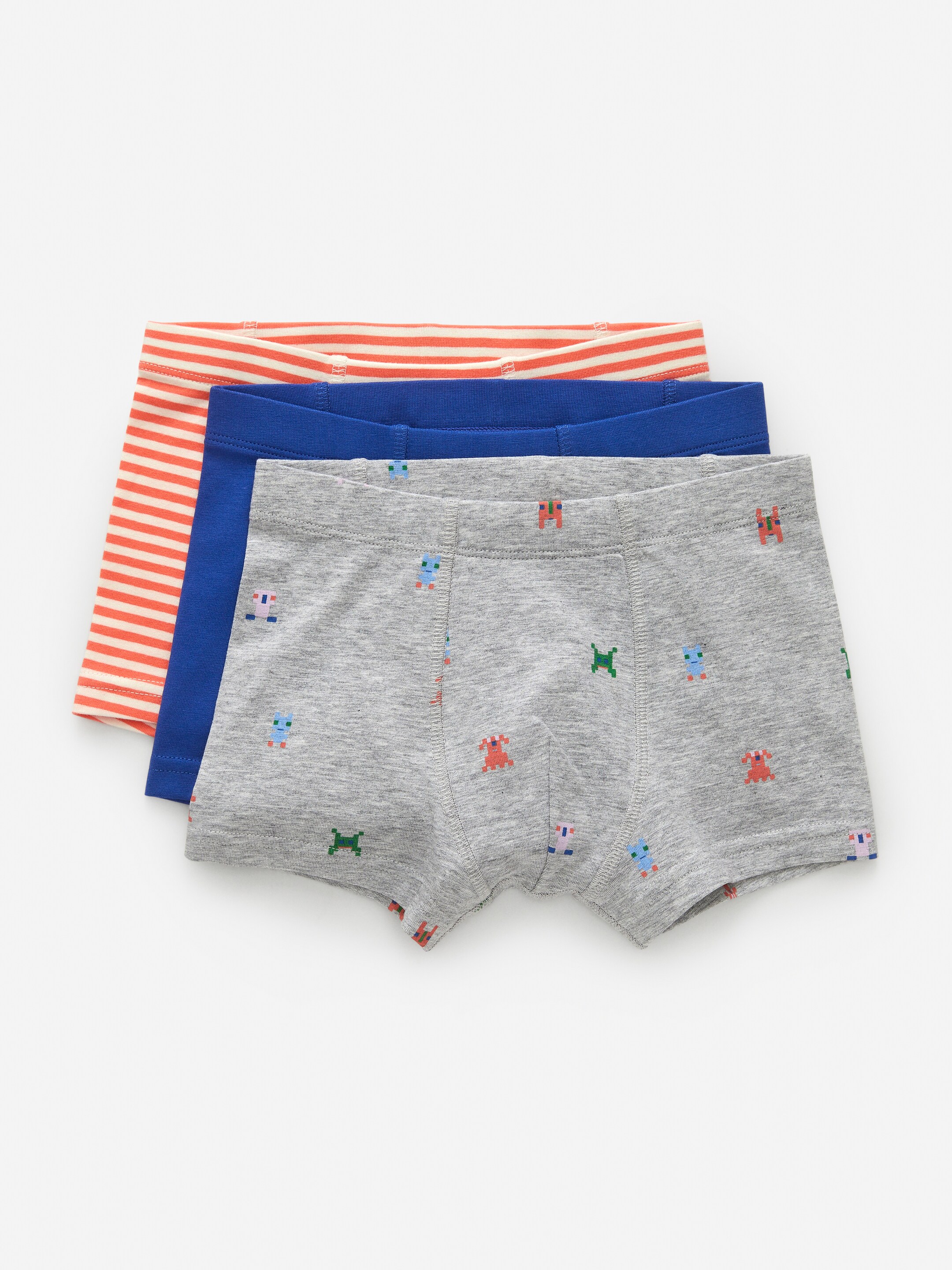 Trunks, 3-pack - Flerfärgat - Slim fit - Children - StillMedia/DescriptiveStillLife - 2