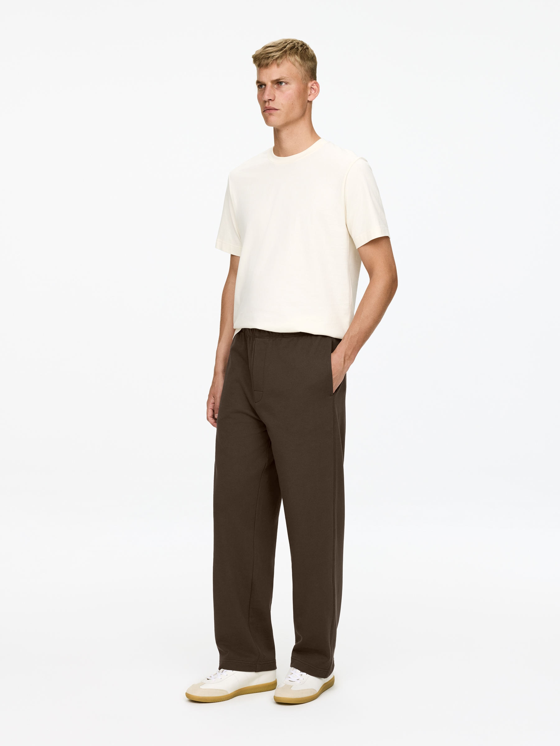 Sweatpants - Mörk mullvadsgrå - Regular fit - Men - StillMedia/Lookbook - 7
