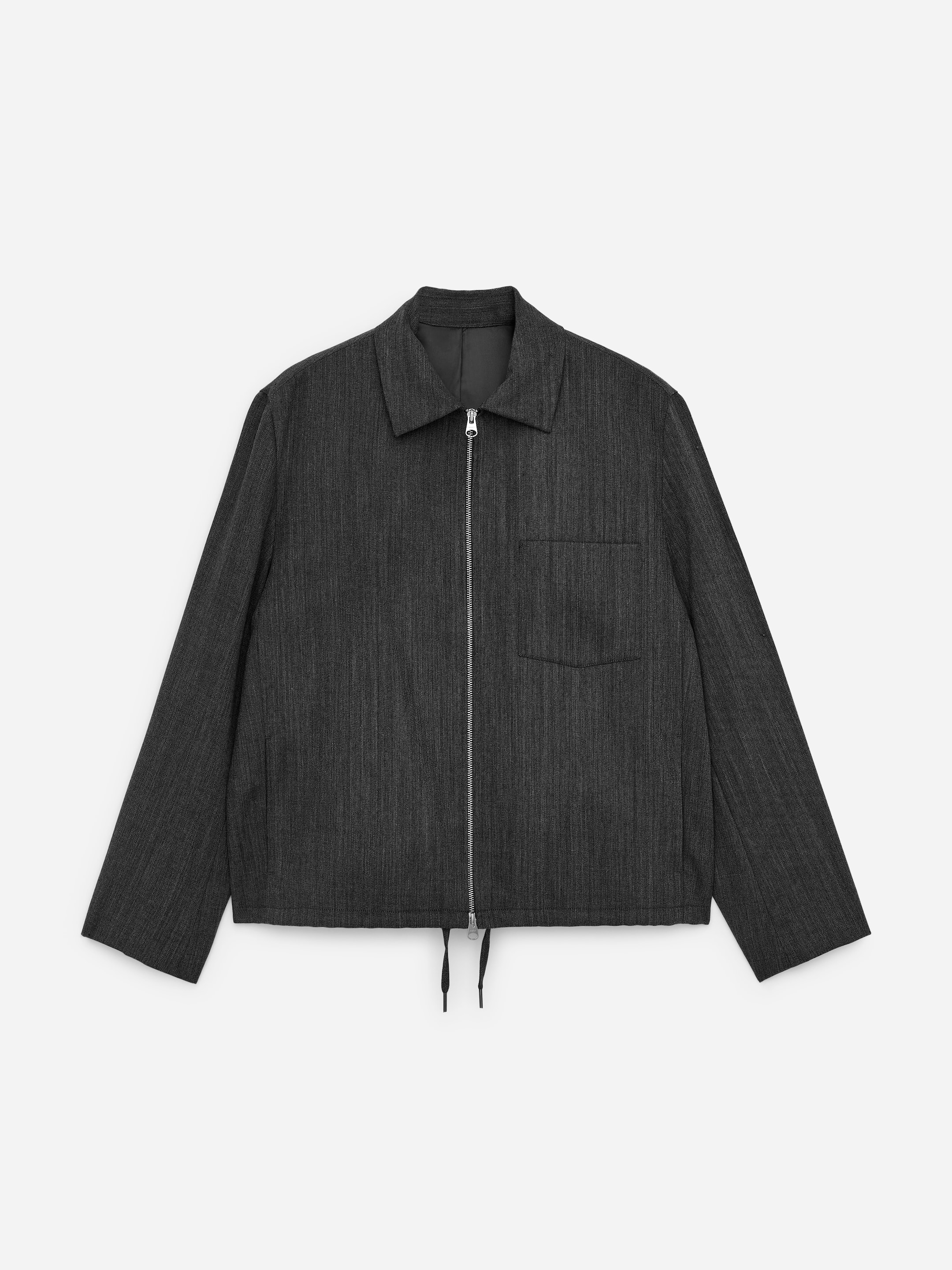 Wool Jacket-#828282-17346