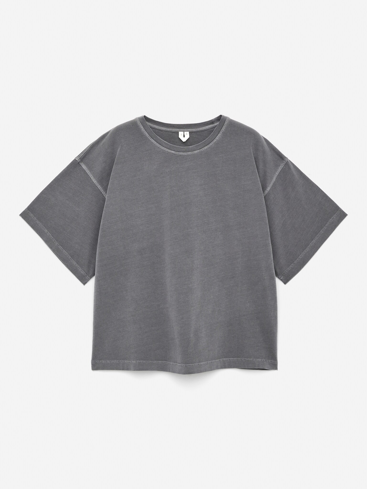 Cotton T-Shirt - Black/Khaki Green