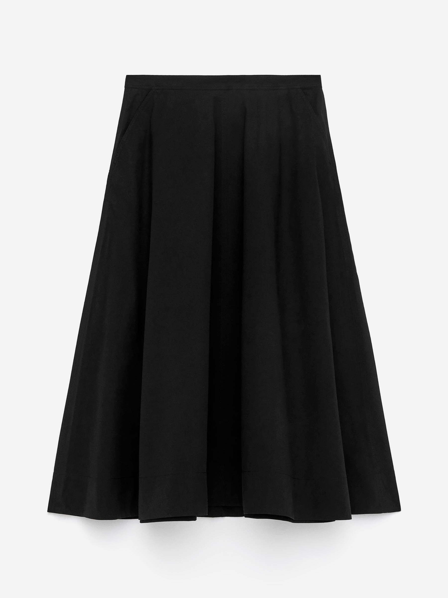 Cotton Circle Skirt-#272627-16513