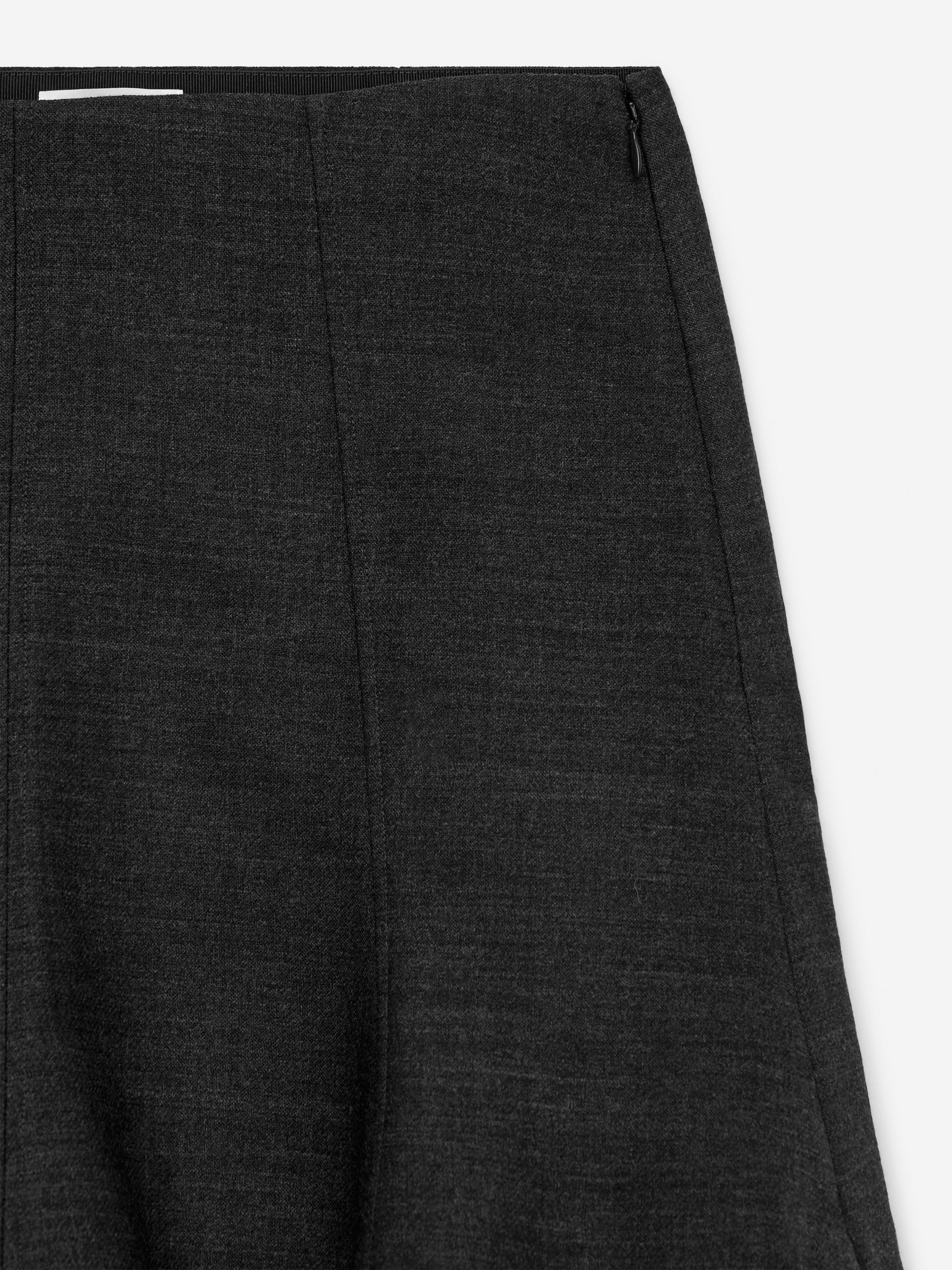 Sculptural kjol - Mörkgrå - Regular fit - Women - StillMedia/DescriptiveDetail - 1