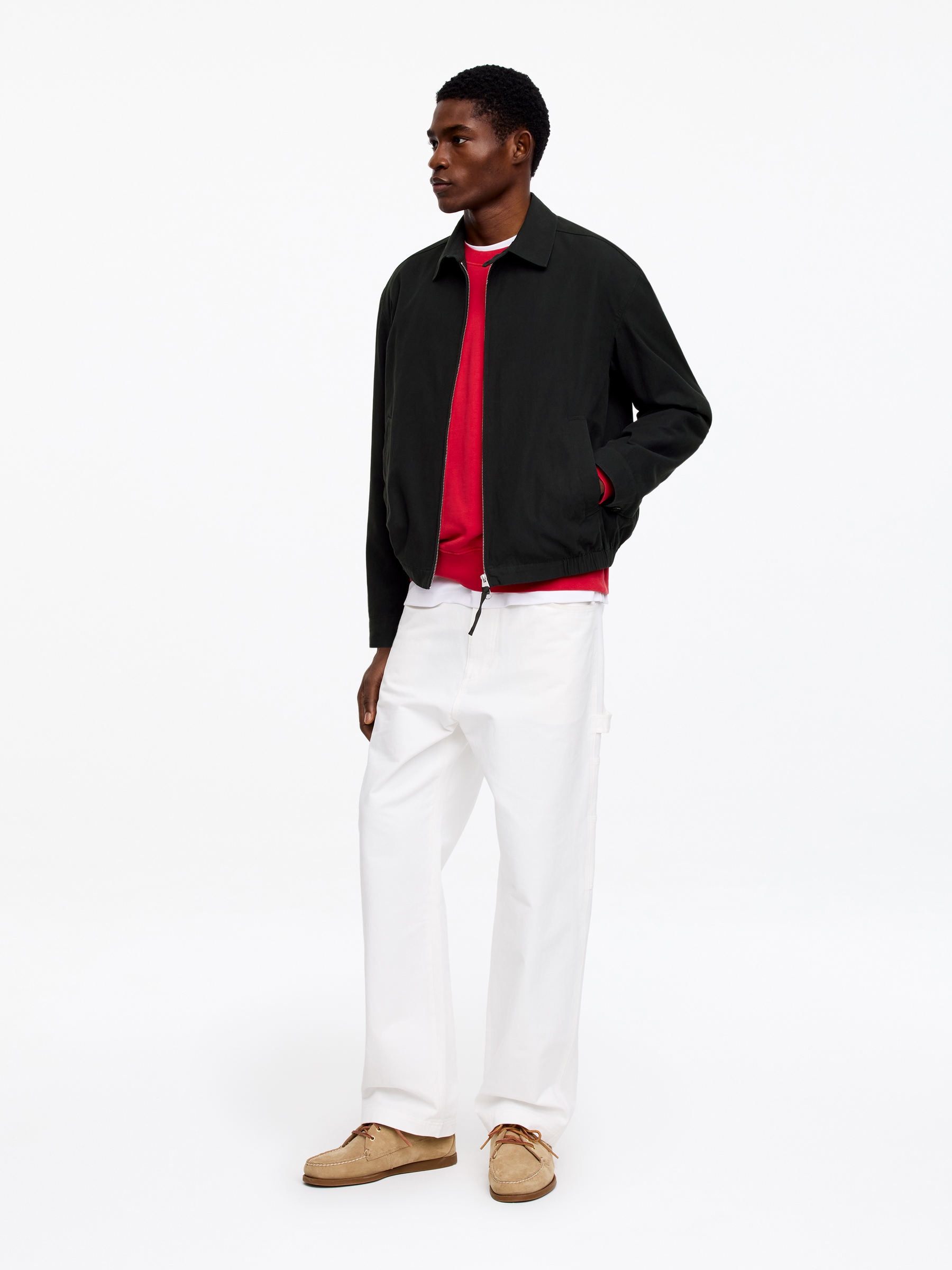 Cotton Blouson - Black - Regular fit - Men - StillMedia/Lookbook - 4