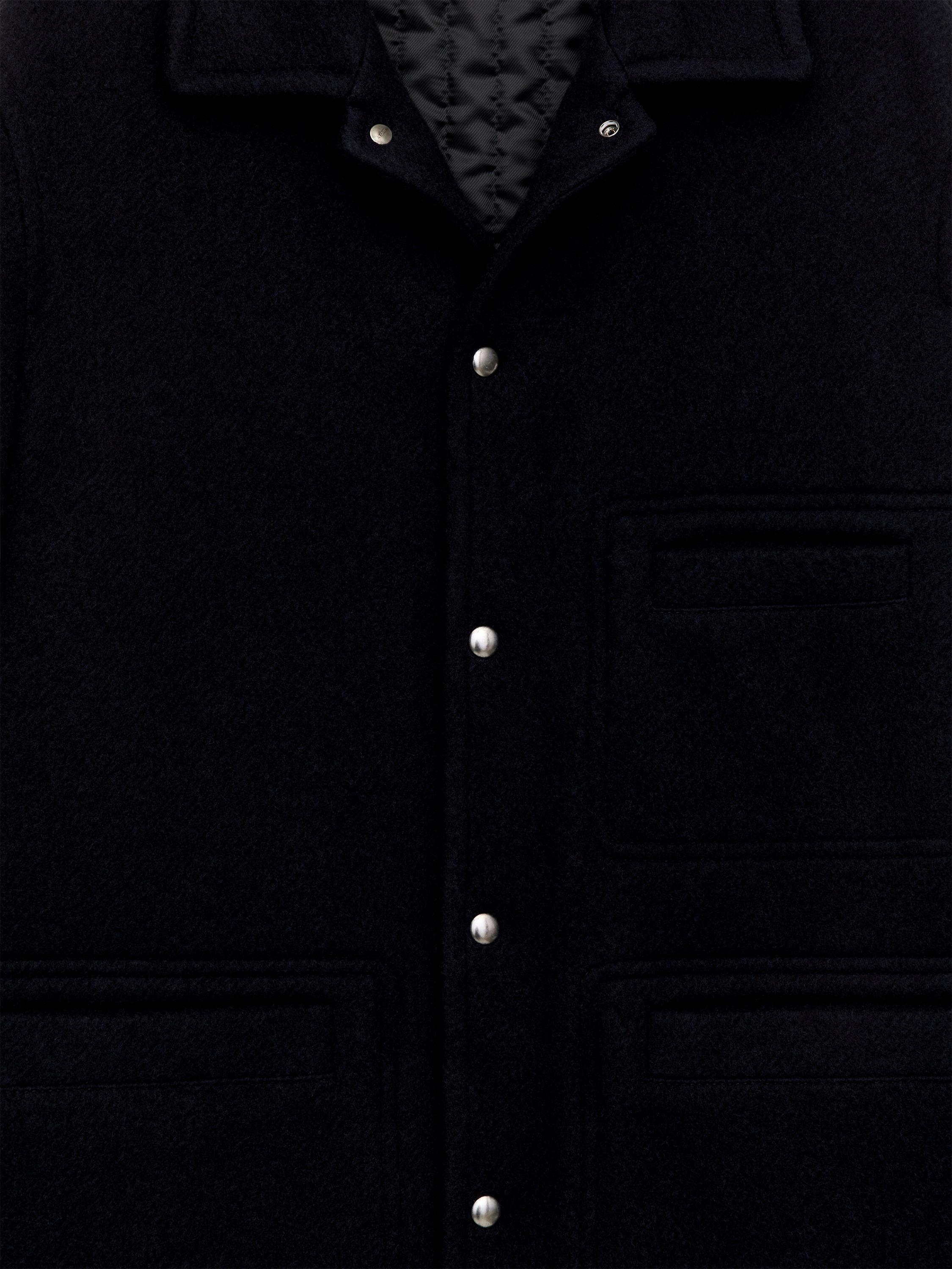Wool Blend Jacket – Dark Blue – Men – ARKET WW