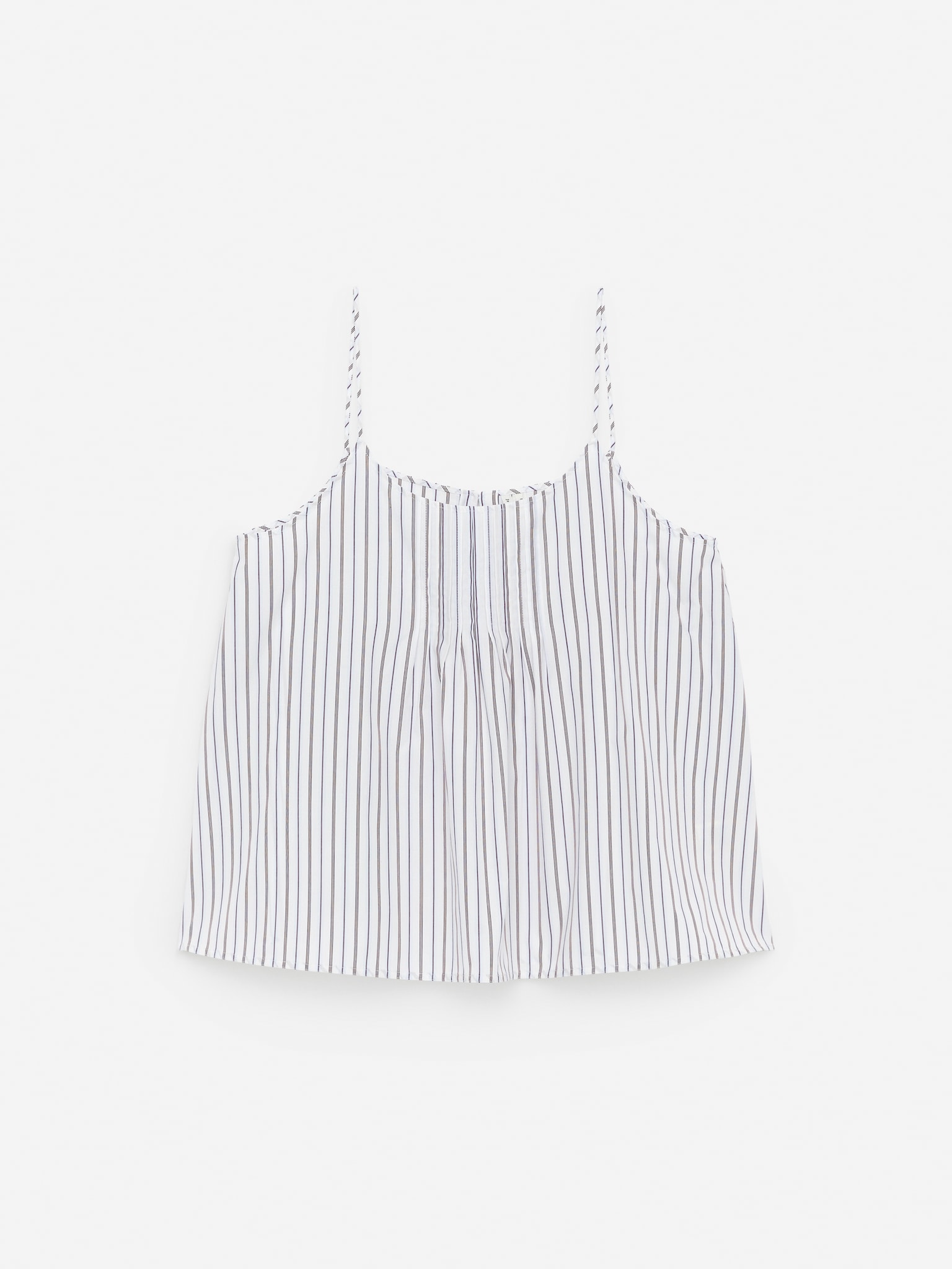 Cotton Strap Top - Fehér/Többszínű