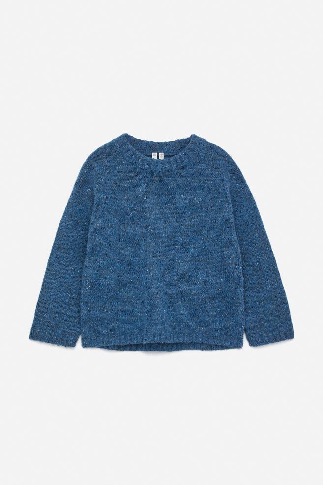 Neps Wool-Blend Jumper - Azul - 1