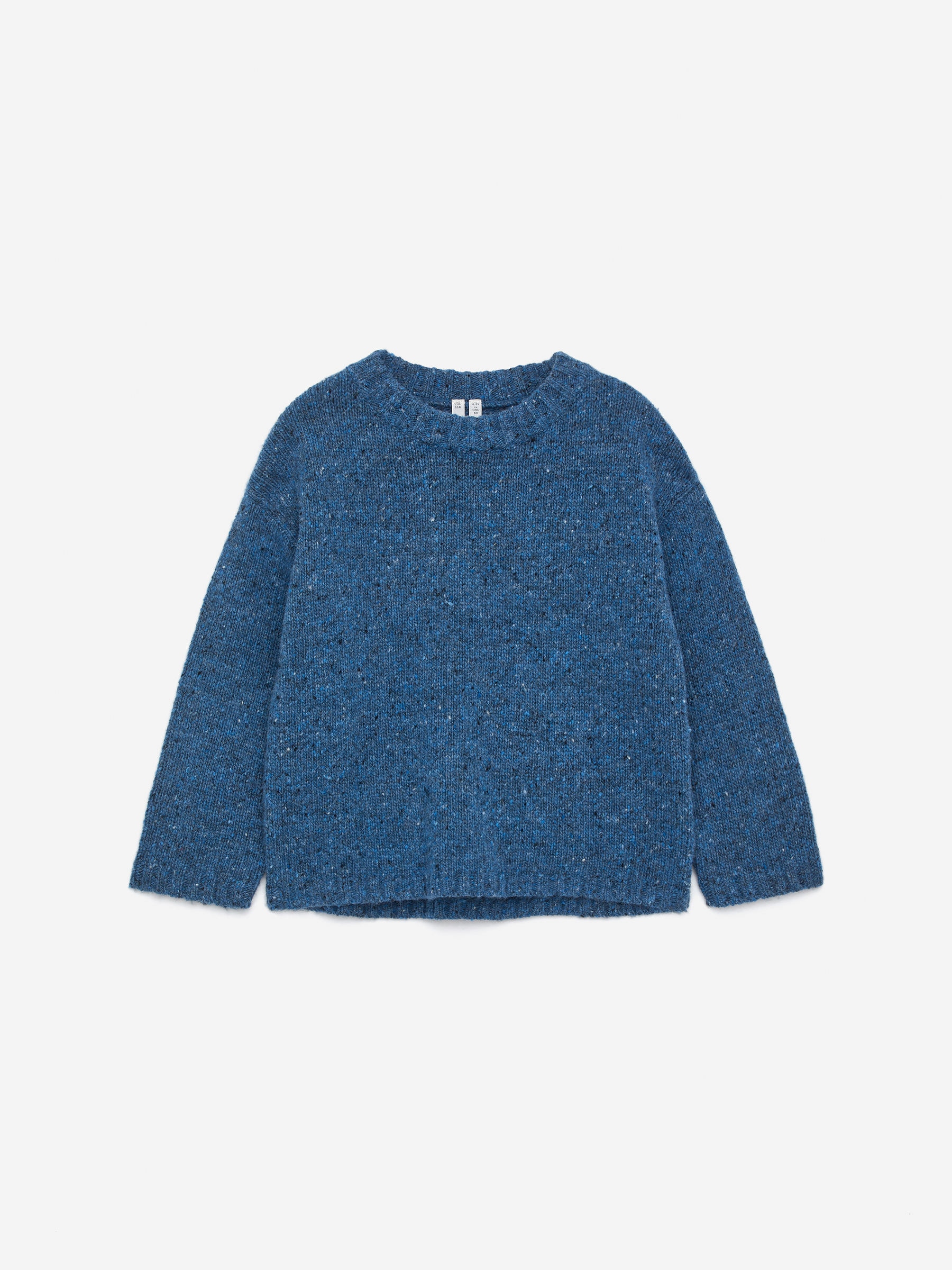 Neps Wool-Blend Jumper-#1E00C0-16605
