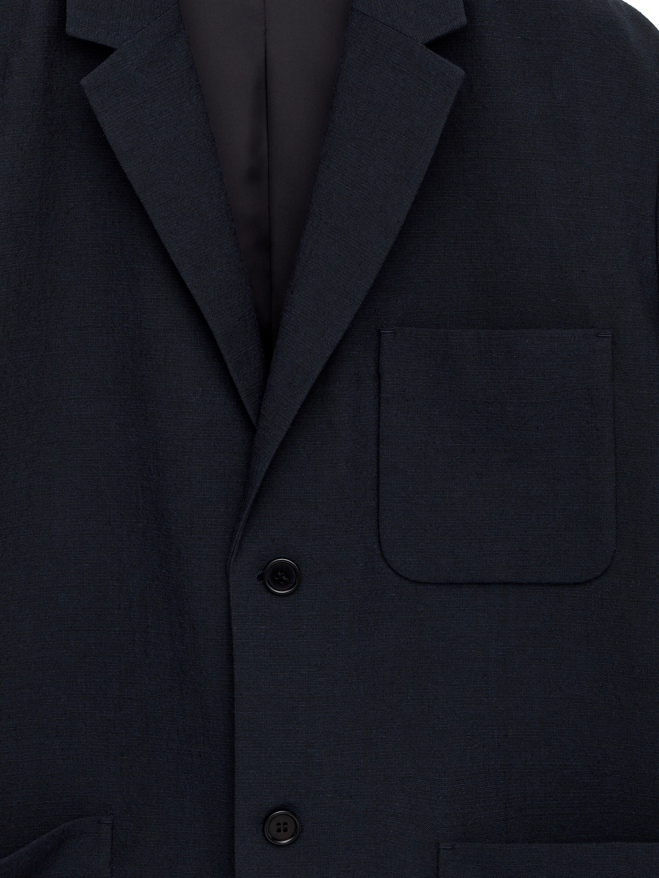 Ver imagem maior: Blazer texturizado - Azul escuro - HOMEM | H&M PT 2