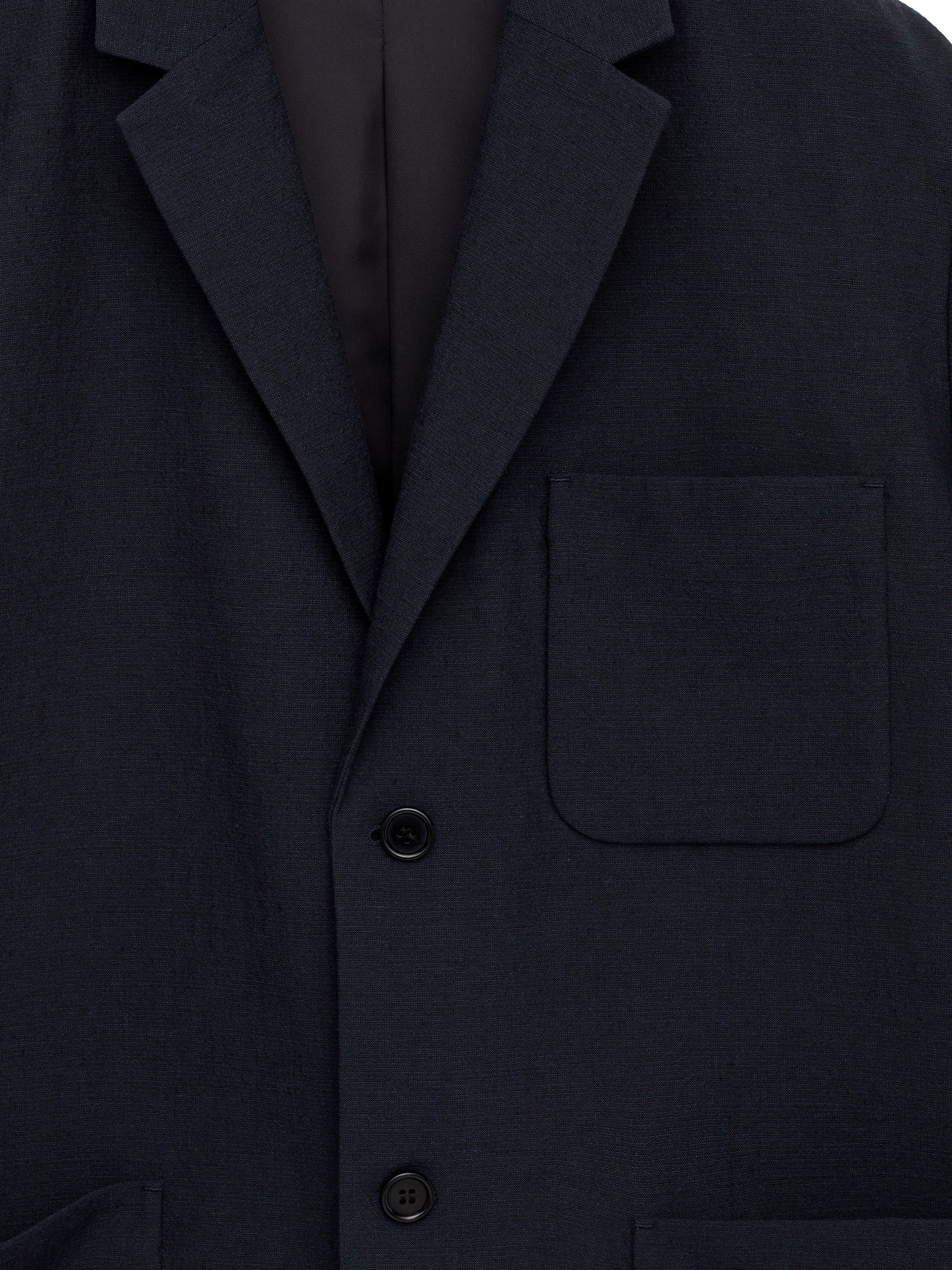 Agrandir l'image: Blazer texturé - Bleu foncé - HOMME | H&M FR 7