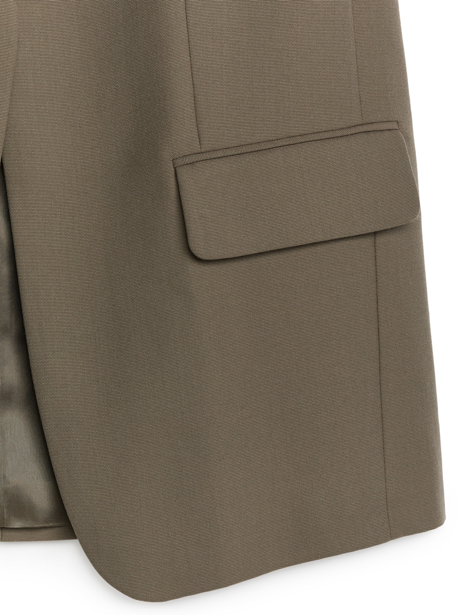 Tailored Waistcoat - Khaki Green - Loose fit - Women - StillMedia/DescriptiveDetail - 2
