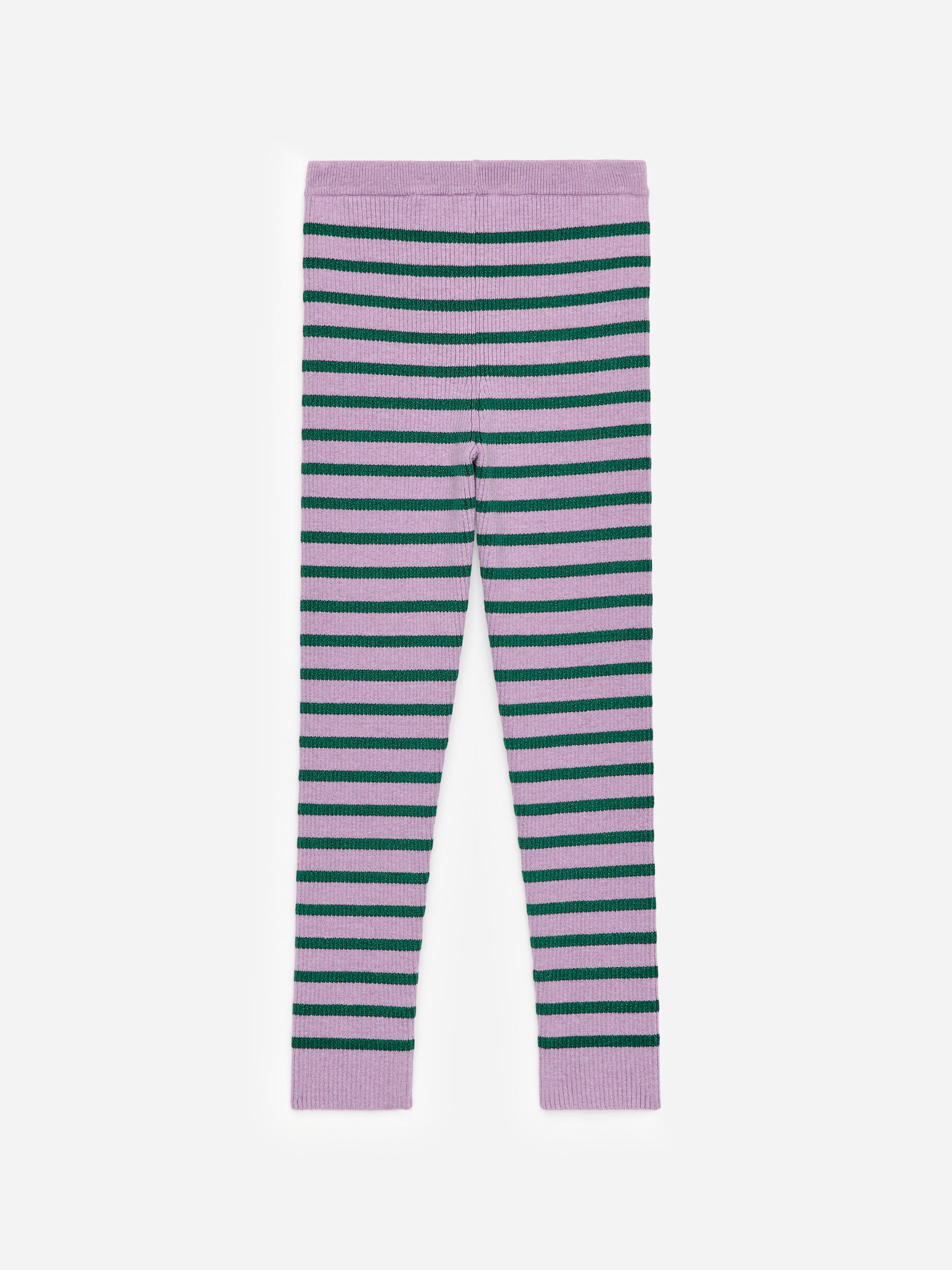 Leggings en mélange de coton et de laine - Mauve/Vert - Enfant - StillMedia/DescriptiveStillLife - 1