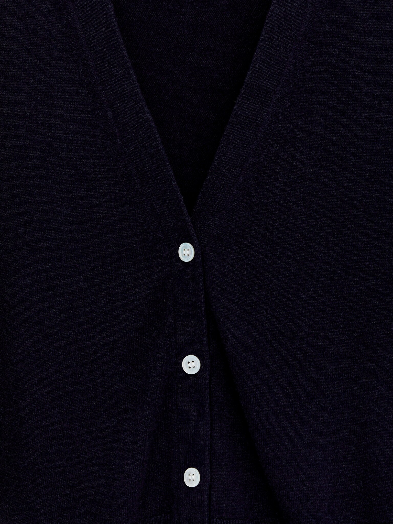 Cashmere Cardigan - Dark Blue - 2