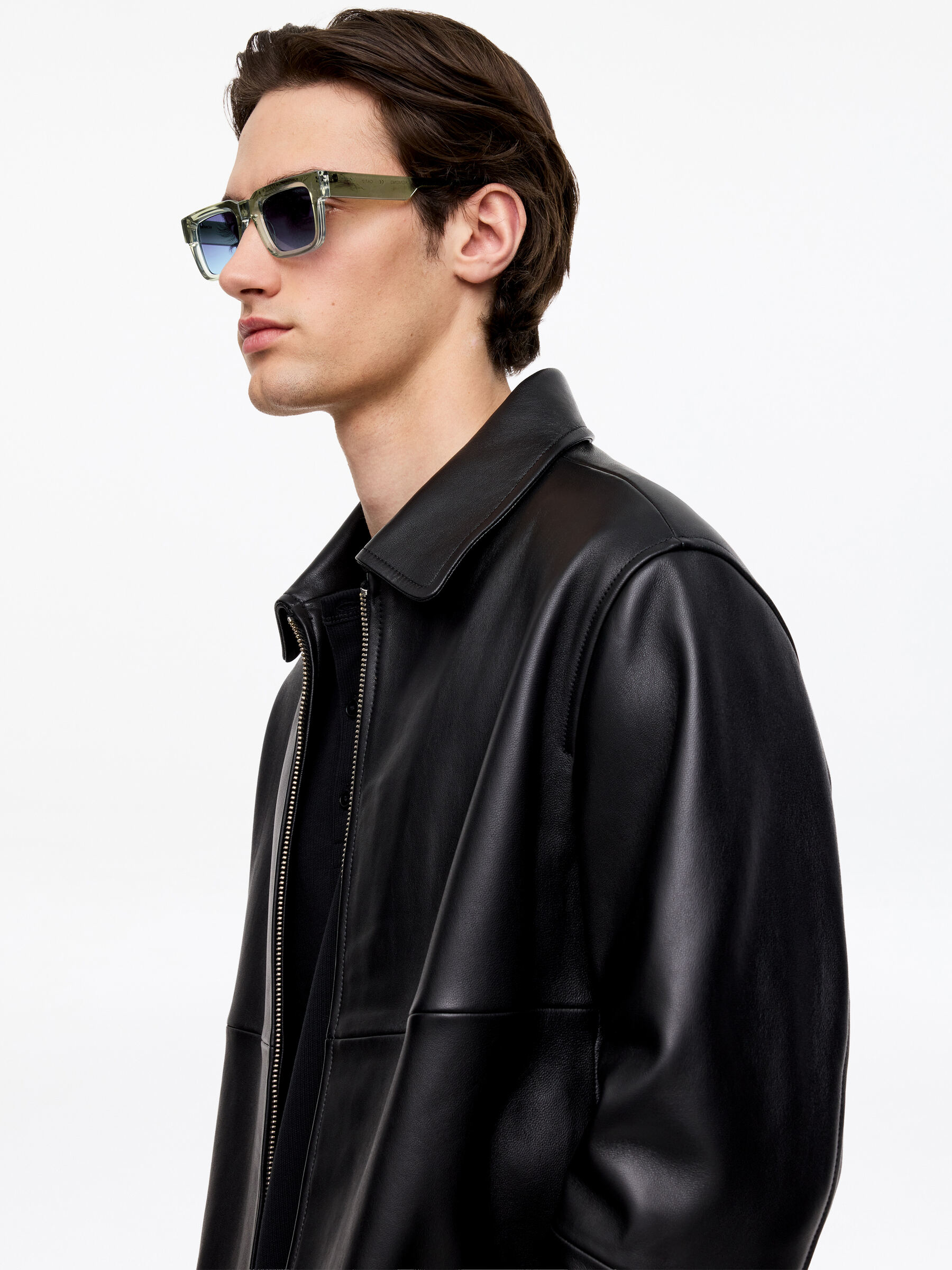 Lunettes de soleil Victor de KOMONO - Vert sauge dégradé - Homme - StillMedia/Lookbook - 9