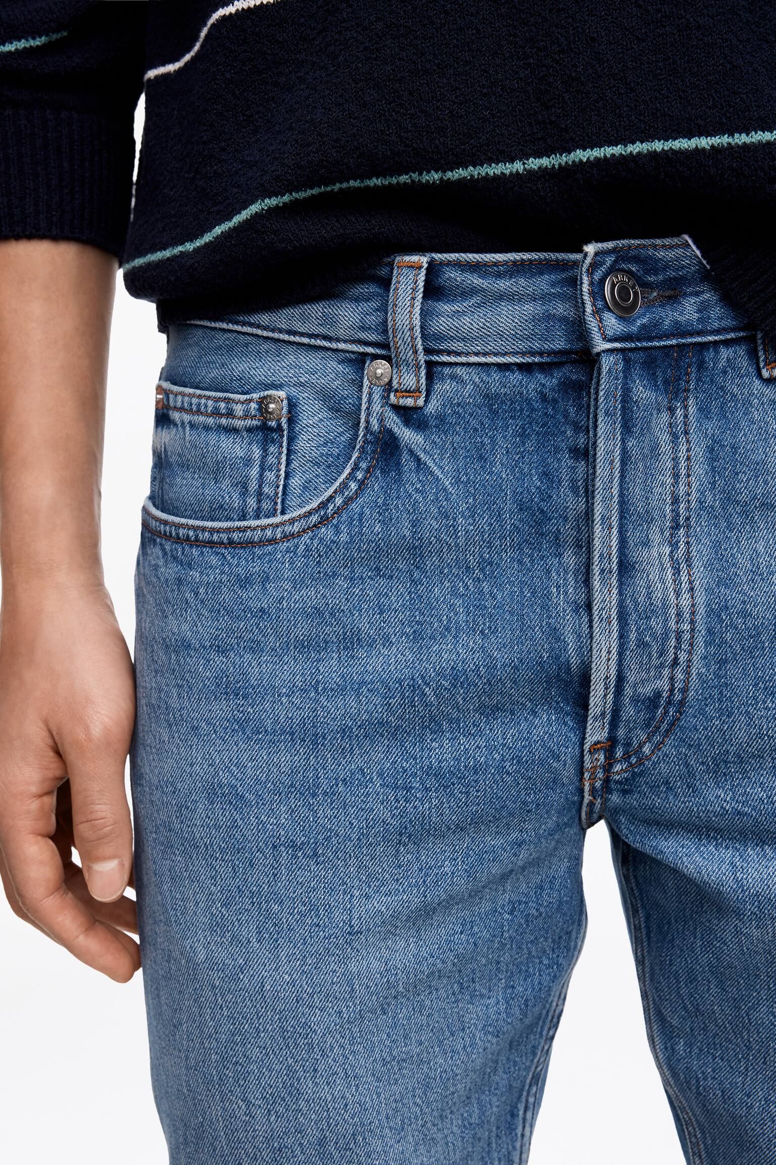 PARK vanlige rette jeans - Blå/Mørkeblå/Lyseblå/Lyseblå/Svart/grå/Svart/Mørkegrå/Mellomblå/Mørkeblå - 4