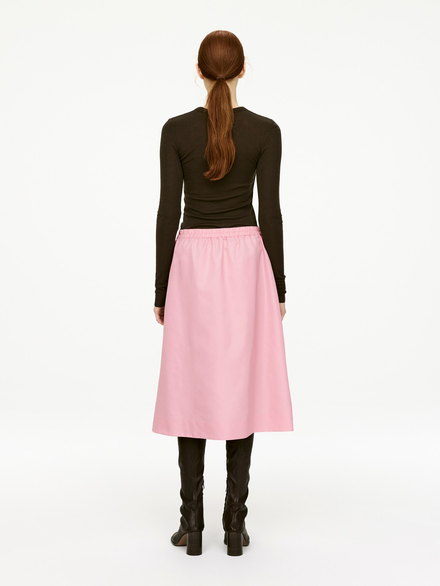 Jupe en nylon - Rose/Noir - 5