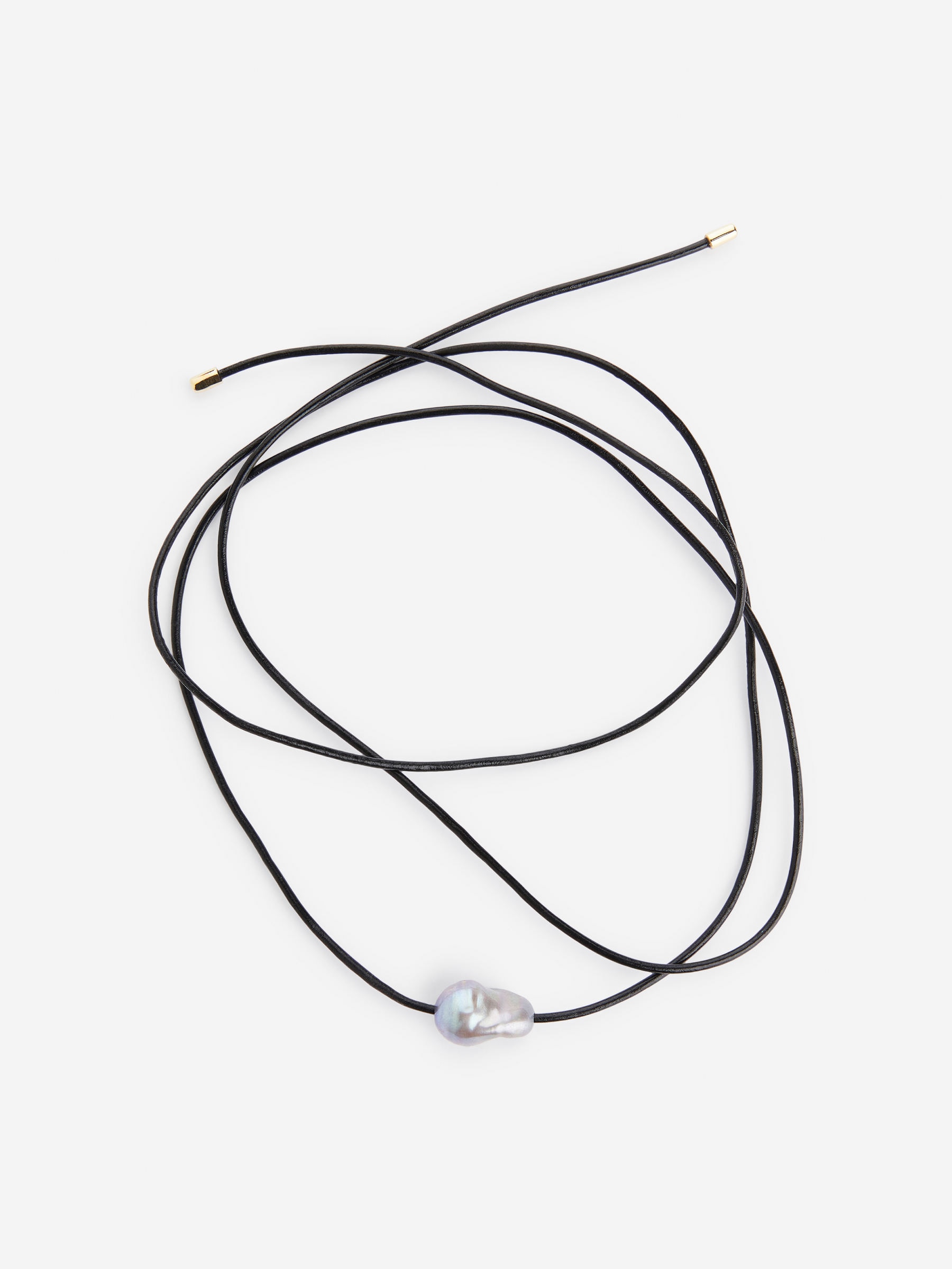 Halskette mit Süßwasserperle - Dunkle Perle/Schwarz - Damen - StillMedia/DescriptiveStillLife - 2