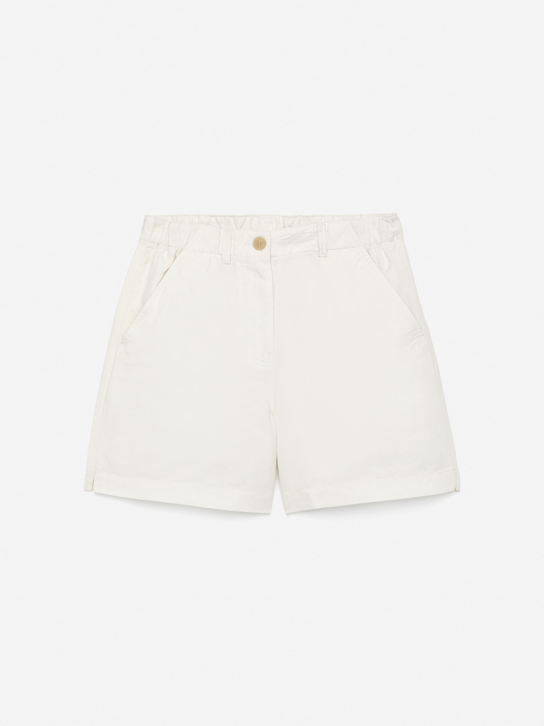 Shorts chino - Bianco/Blu scuro