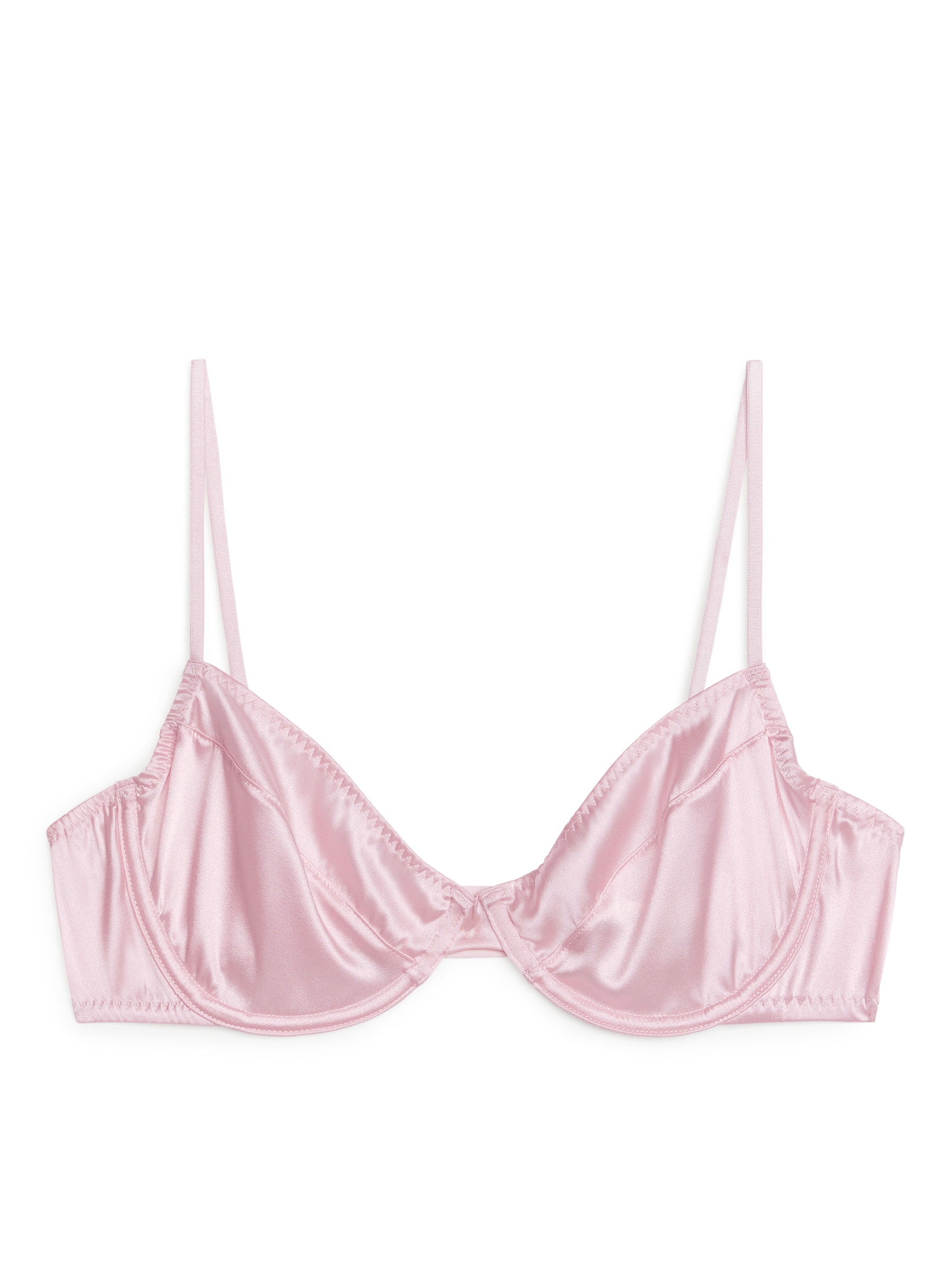 Silk Wire Bra - Pink - Women - StillMedia/DescriptiveStillLife - 2