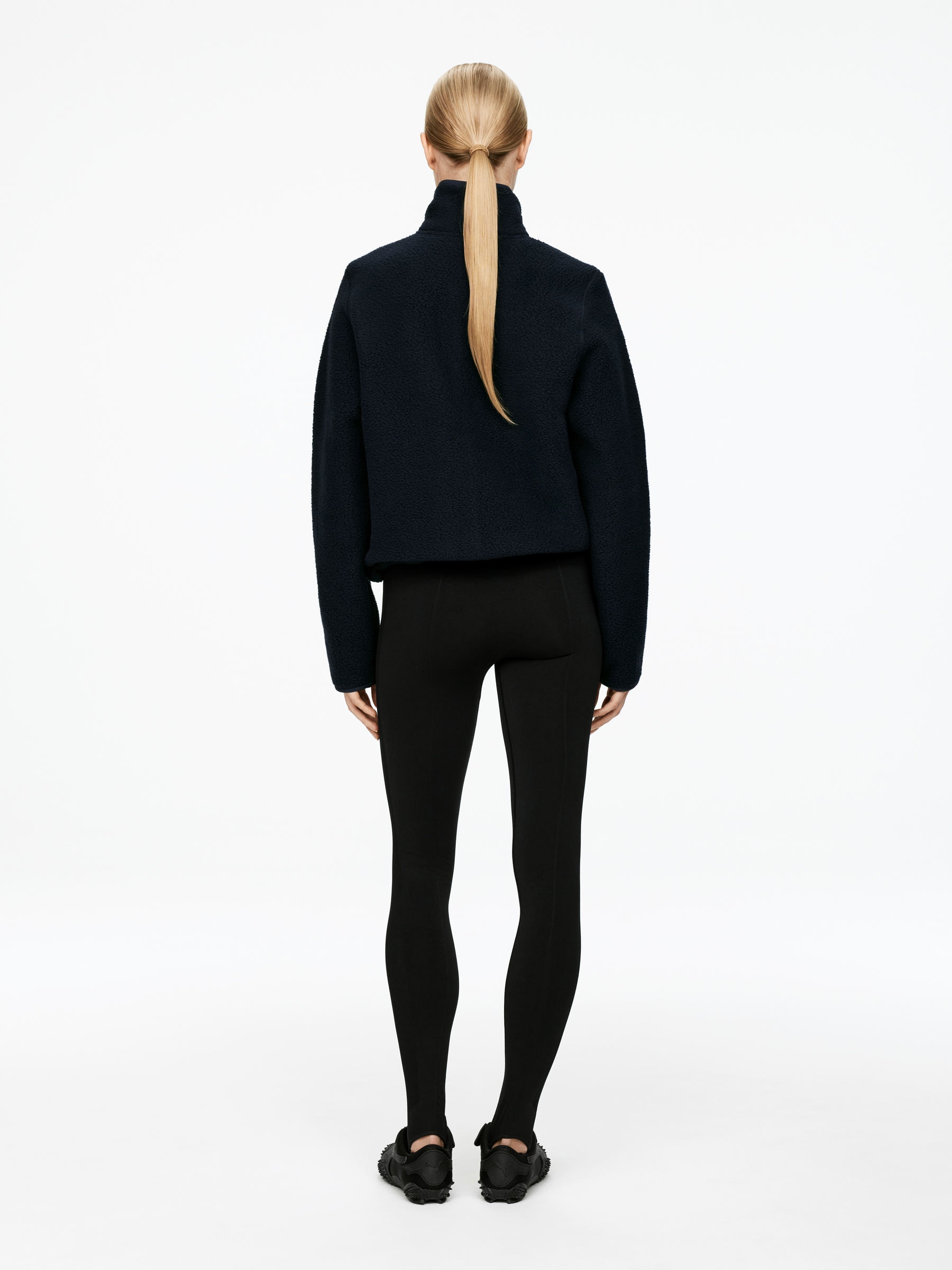 Veste polaire - Bleu foncé - Slim fit - Femme - StillMedia/Lookbook - 5