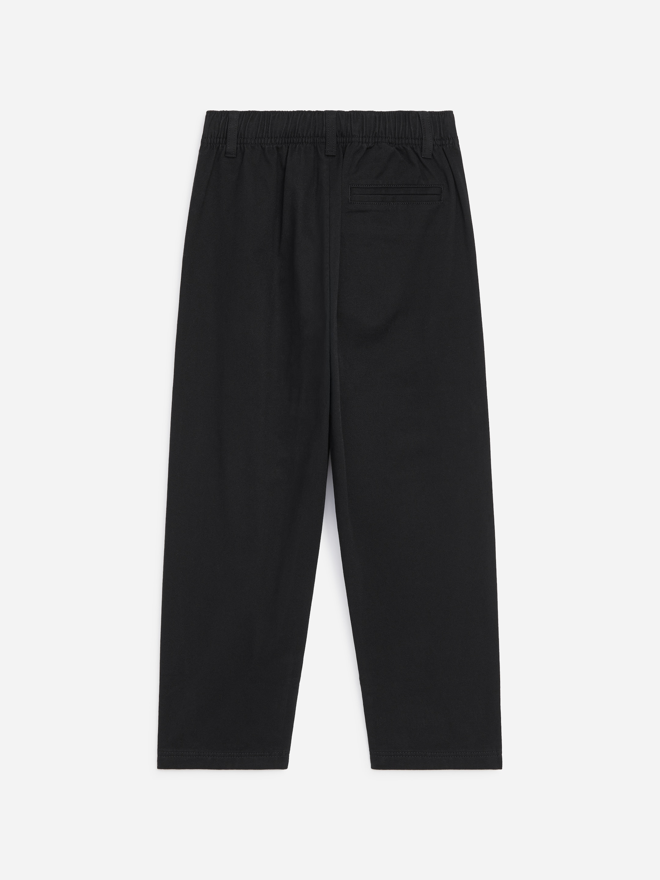 Tapered Cotton Chinos - Black - Regular fit - children - StillMedia/DescriptiveStillLife - 3