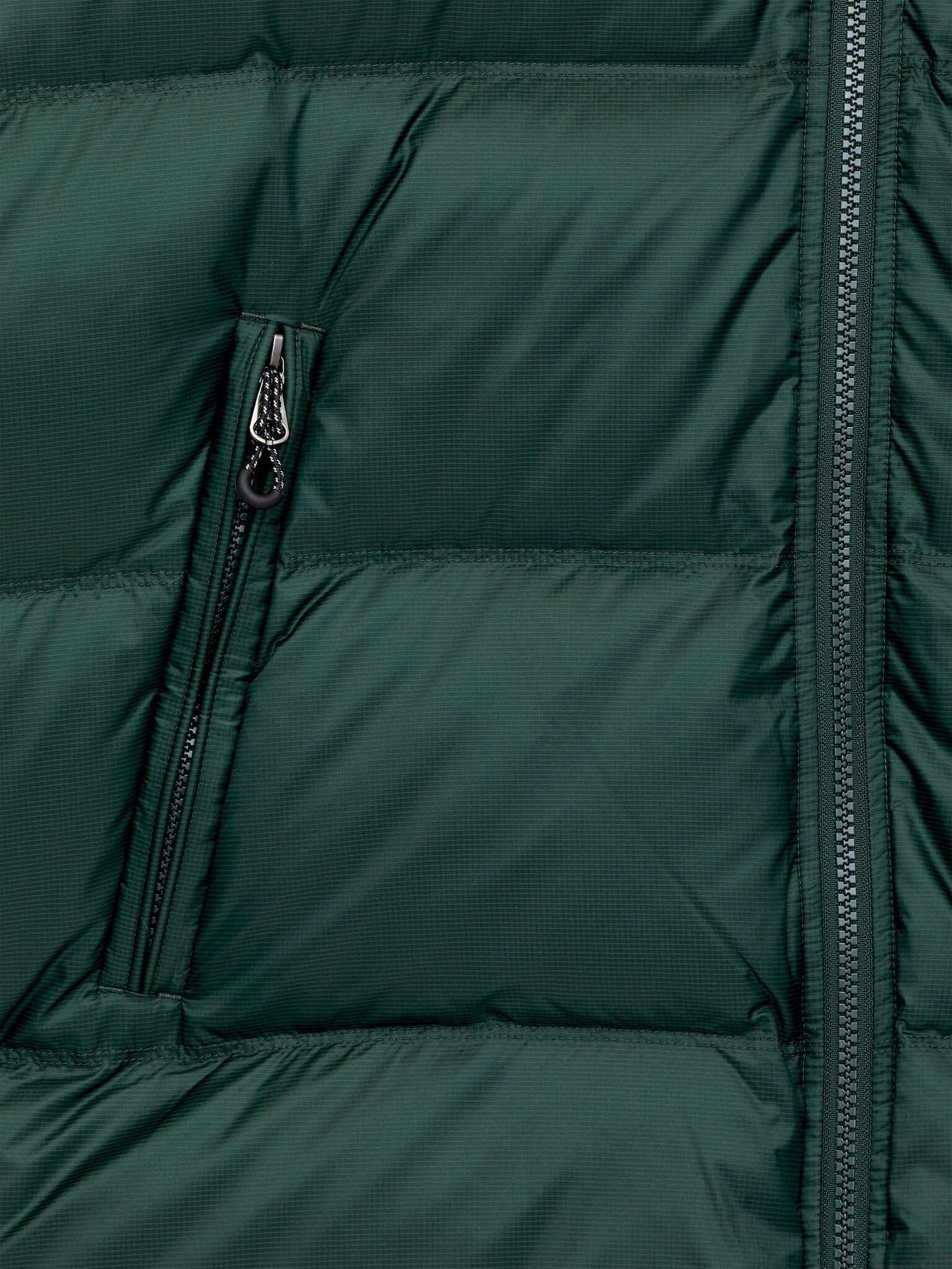 Veste de sport Upcycled Down - Vert foncé/Noir/Marron foncé/Orange - 8