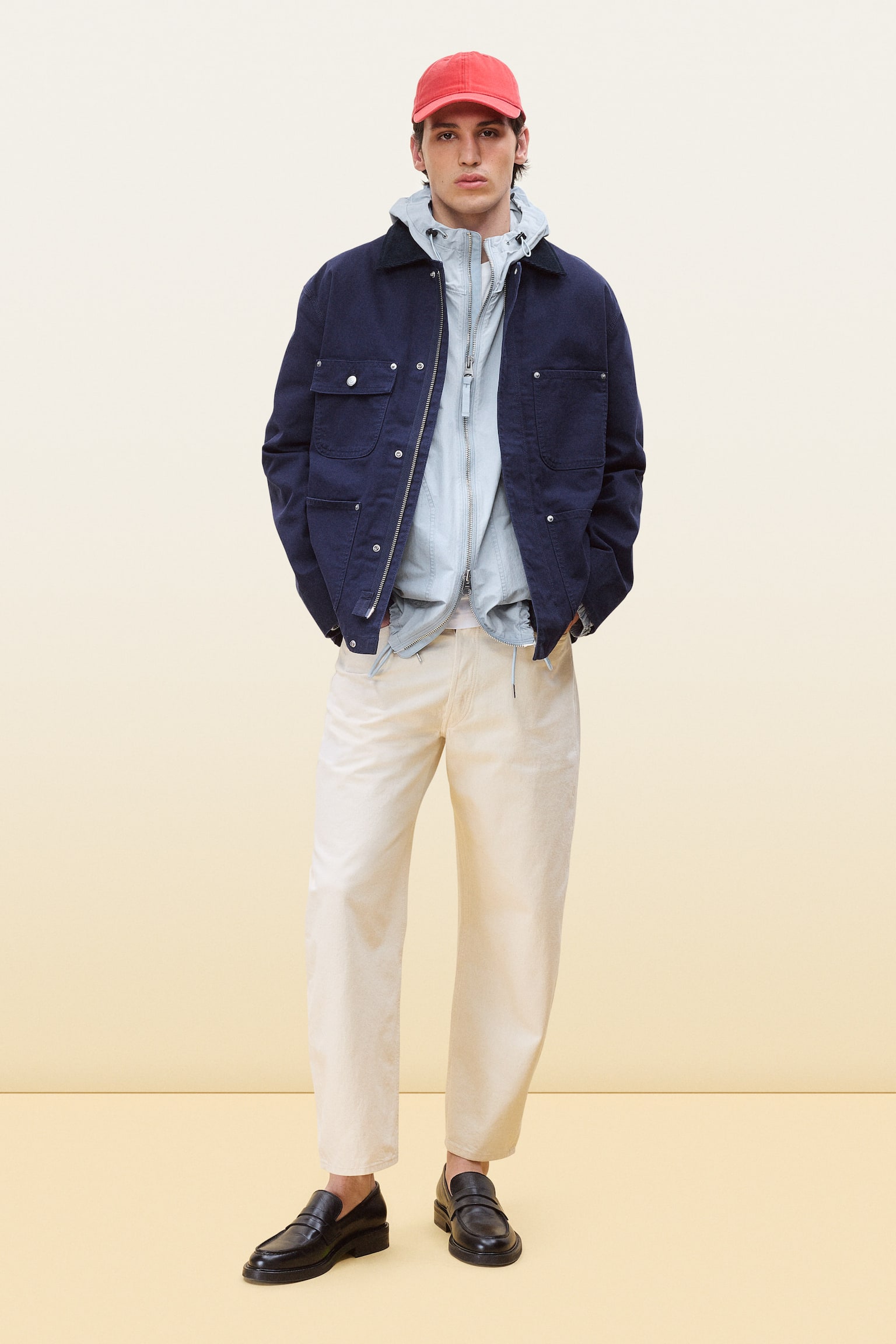 Workwear-jacka - Mörkblå - 8