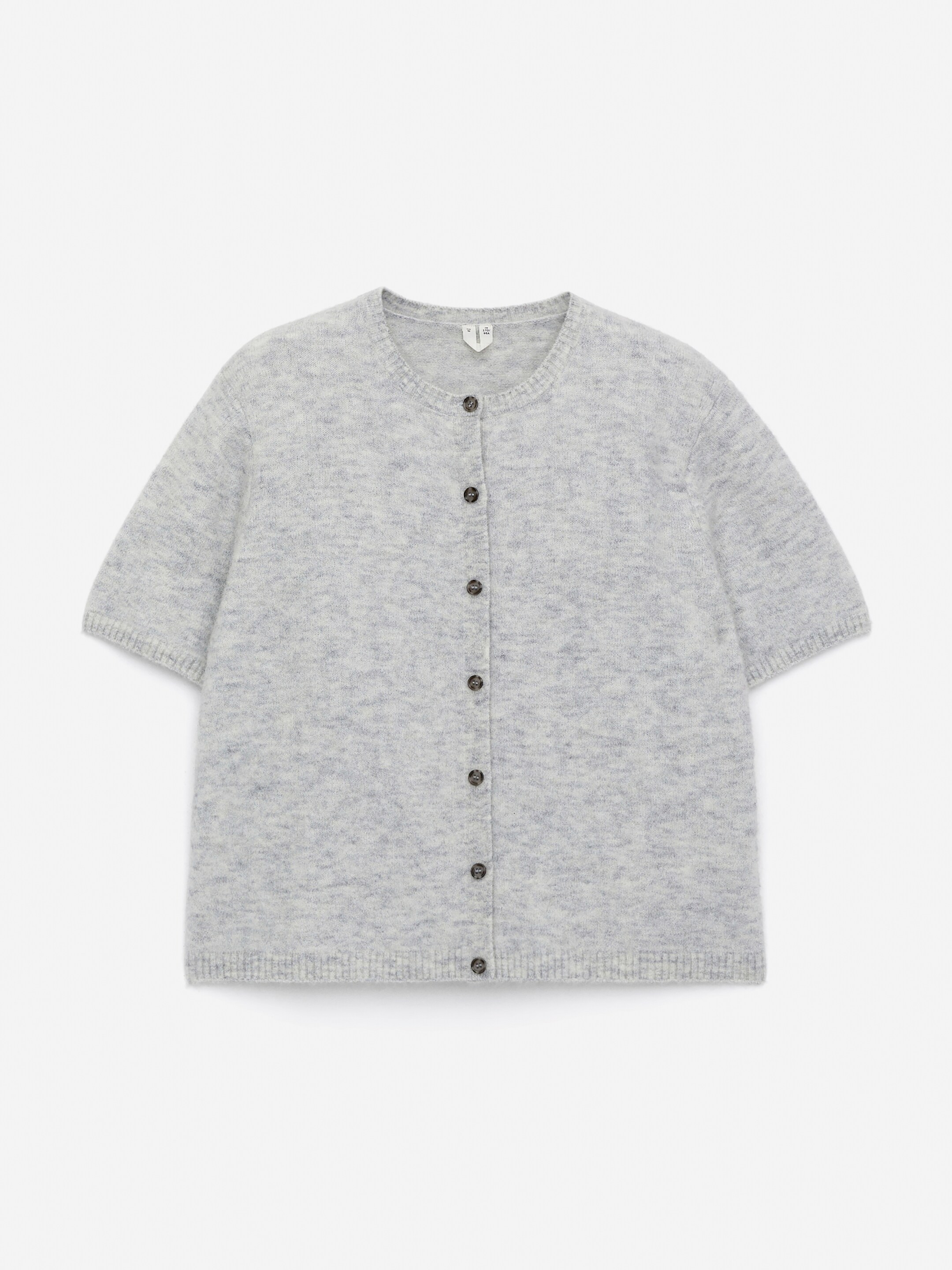 Grotere afbeelding bekijken: Alpaca-Wool Blend Cardigan - Grijs gemêleerd - DAMES | H&M BE 5