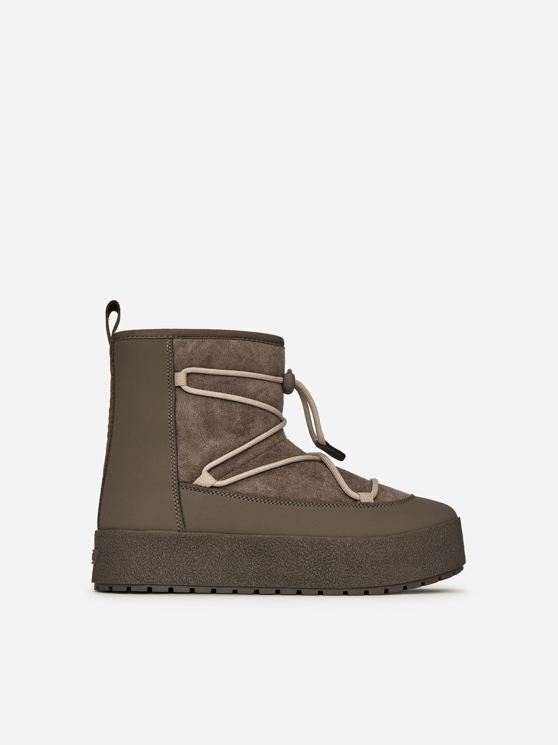 Tretorn Aspa Hybrid Low Boots-#987E60-17192