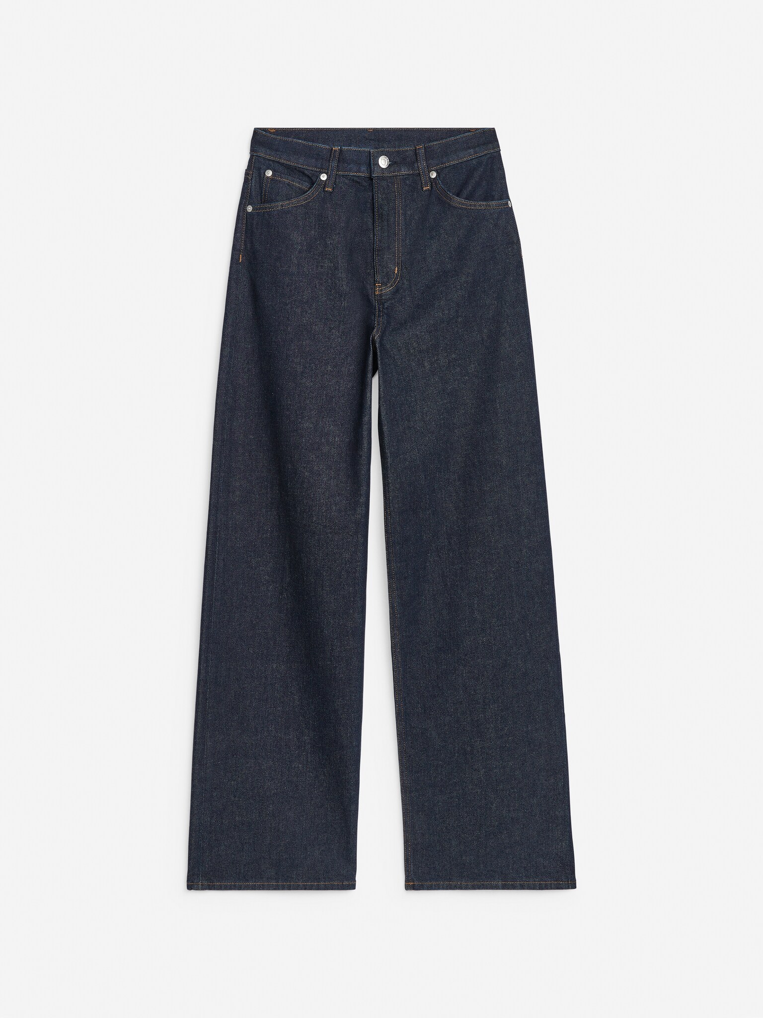 LUPINE Flared Jeans - Dark Blue/Burgundy/Dark Blue/White/Dark Blue/Blue/Black
