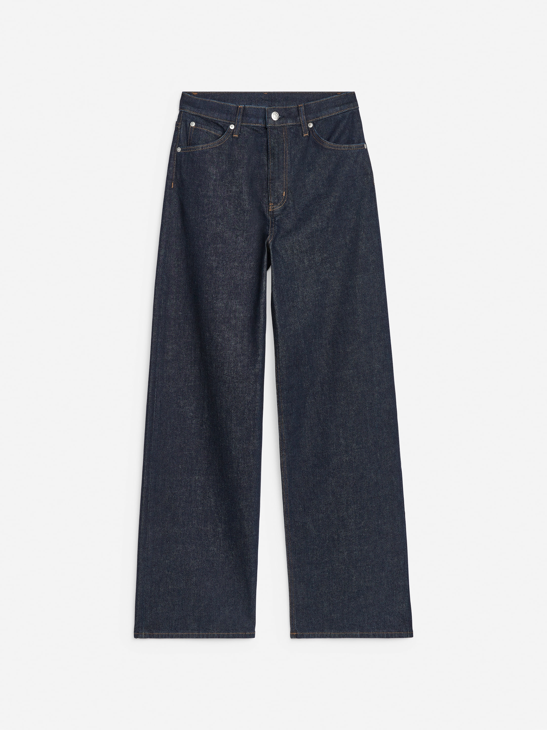 Visa större bild: LUPINE utsvängda jeans - Mörkblå - DAM | H&M SE 1
