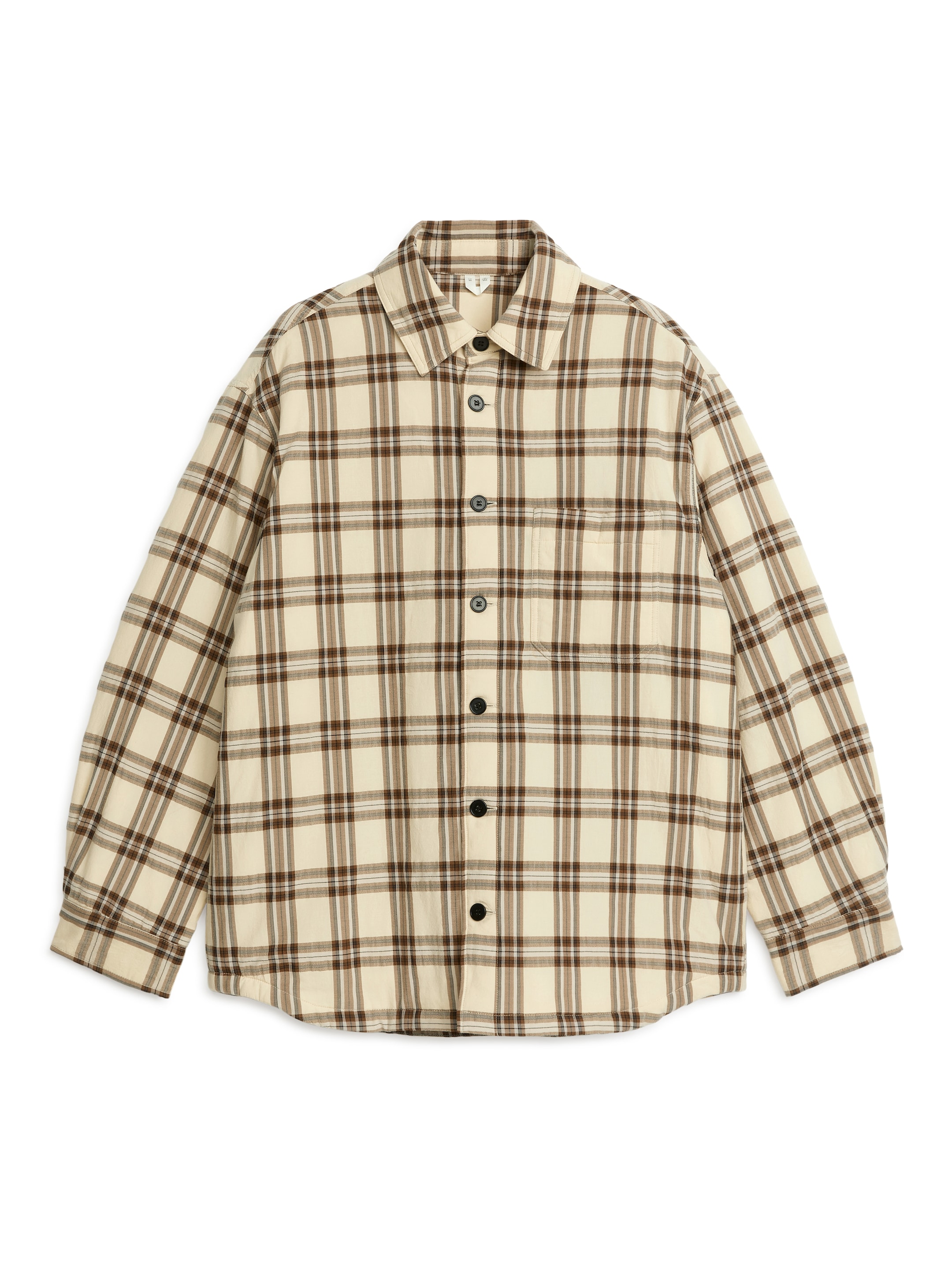 Padded Overshirt-#C8C3AE-6815