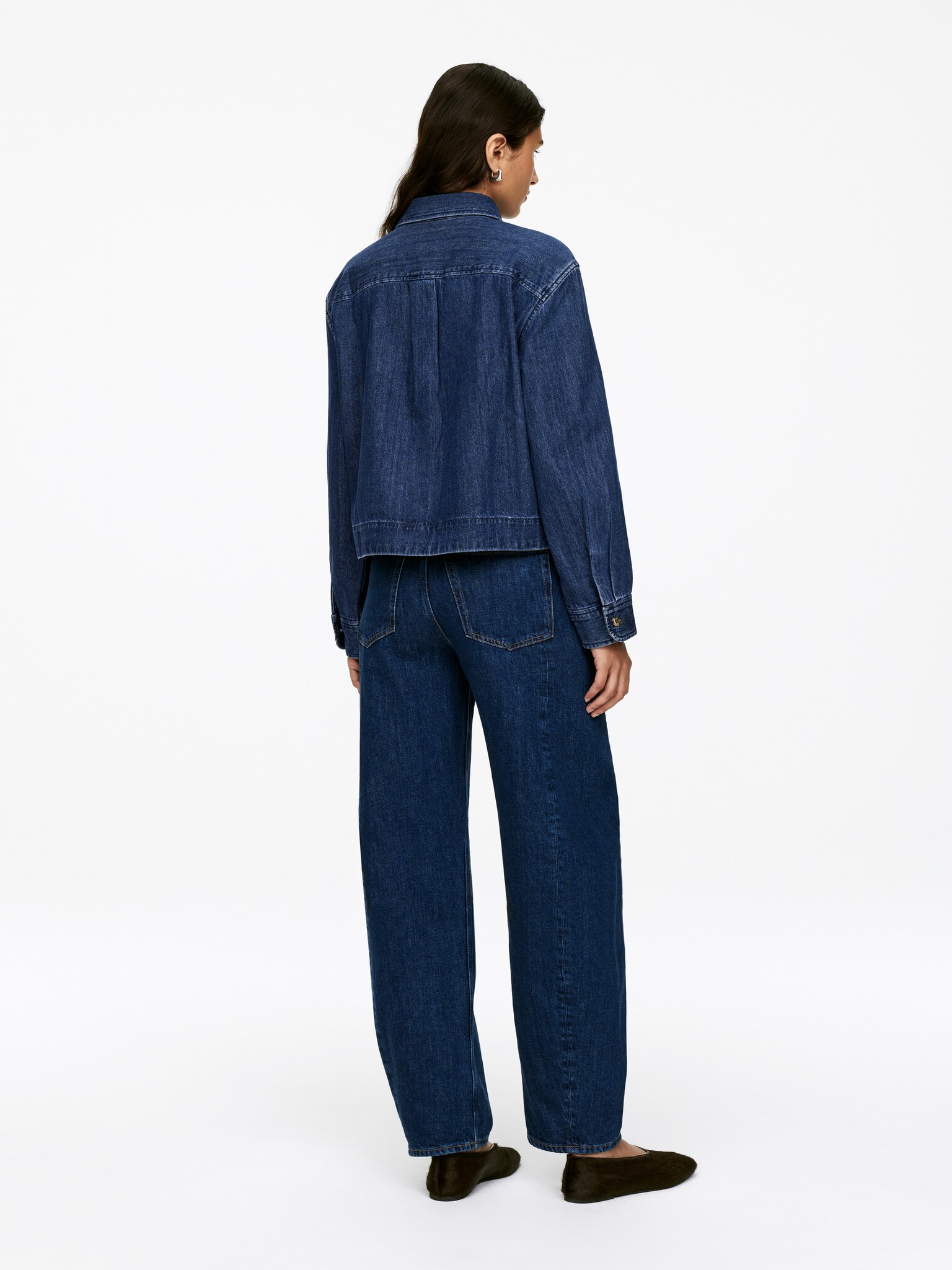 Camicia in denim - Blu - 3