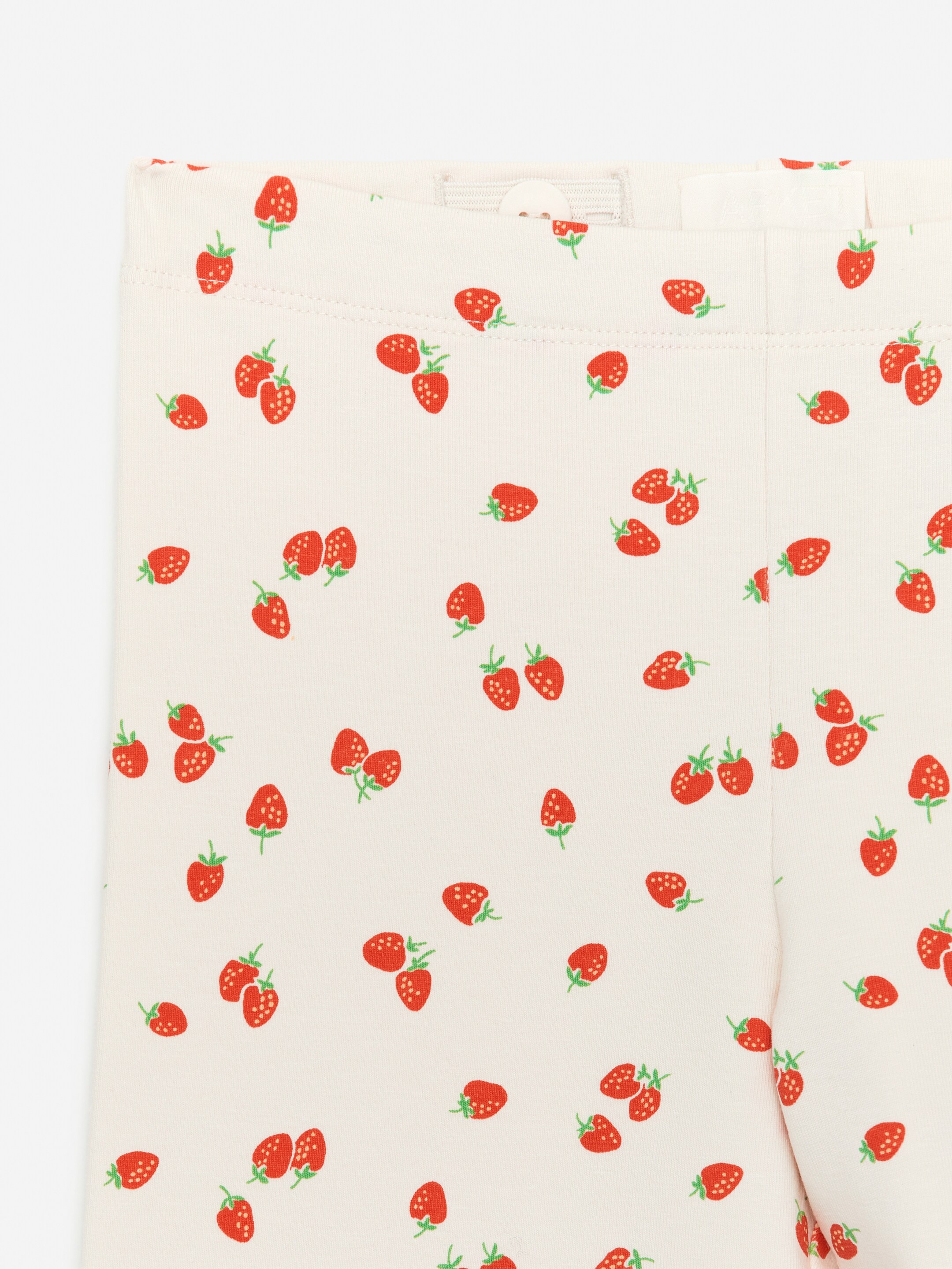 Se større billede: Leggings i jersey med print - Hvid - BØRN | H&M DK 3