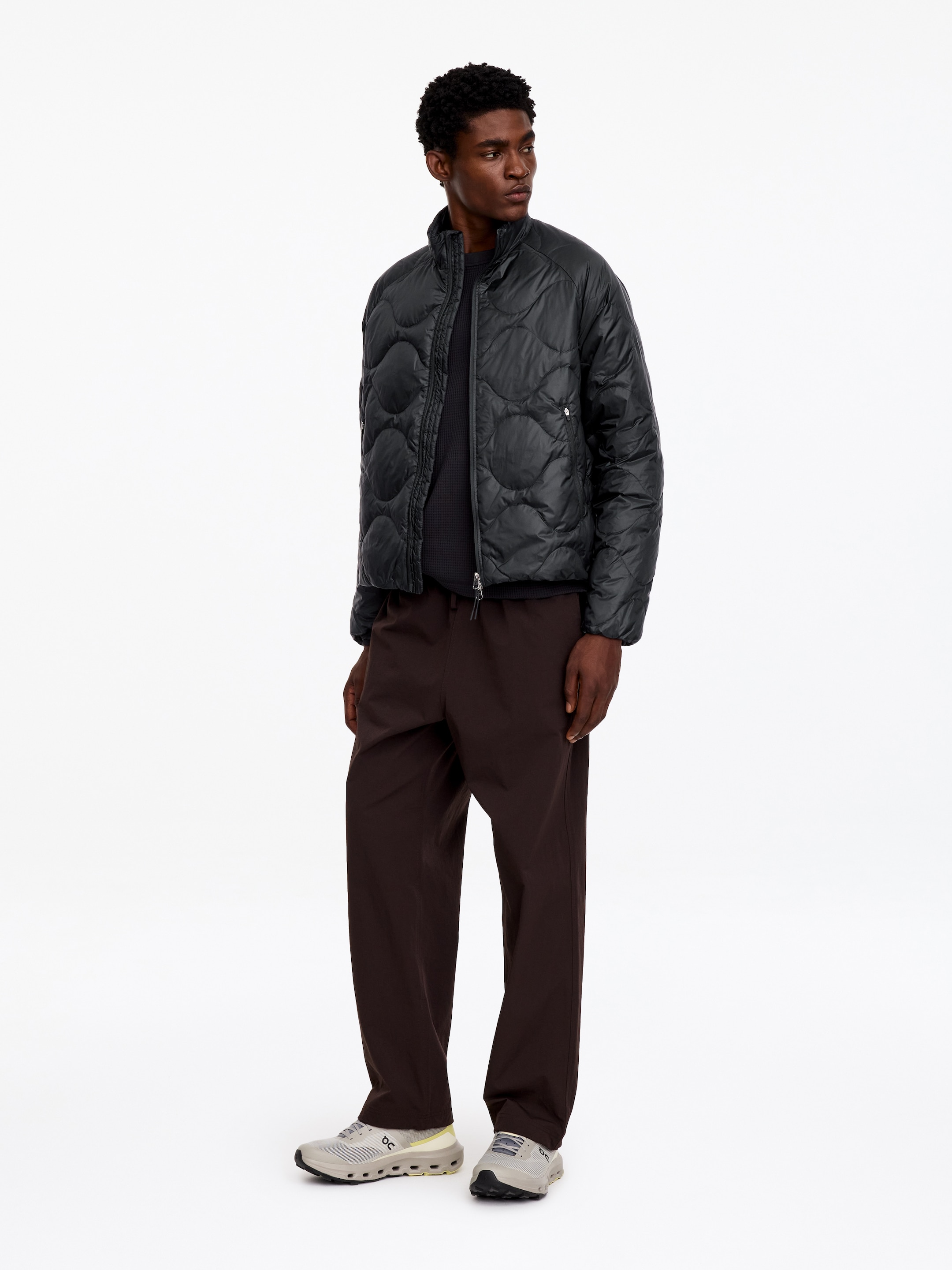 Ultralight Down Jacket - Dark Grey - Regular fit - men - StillMedia/Lookbook - 5
