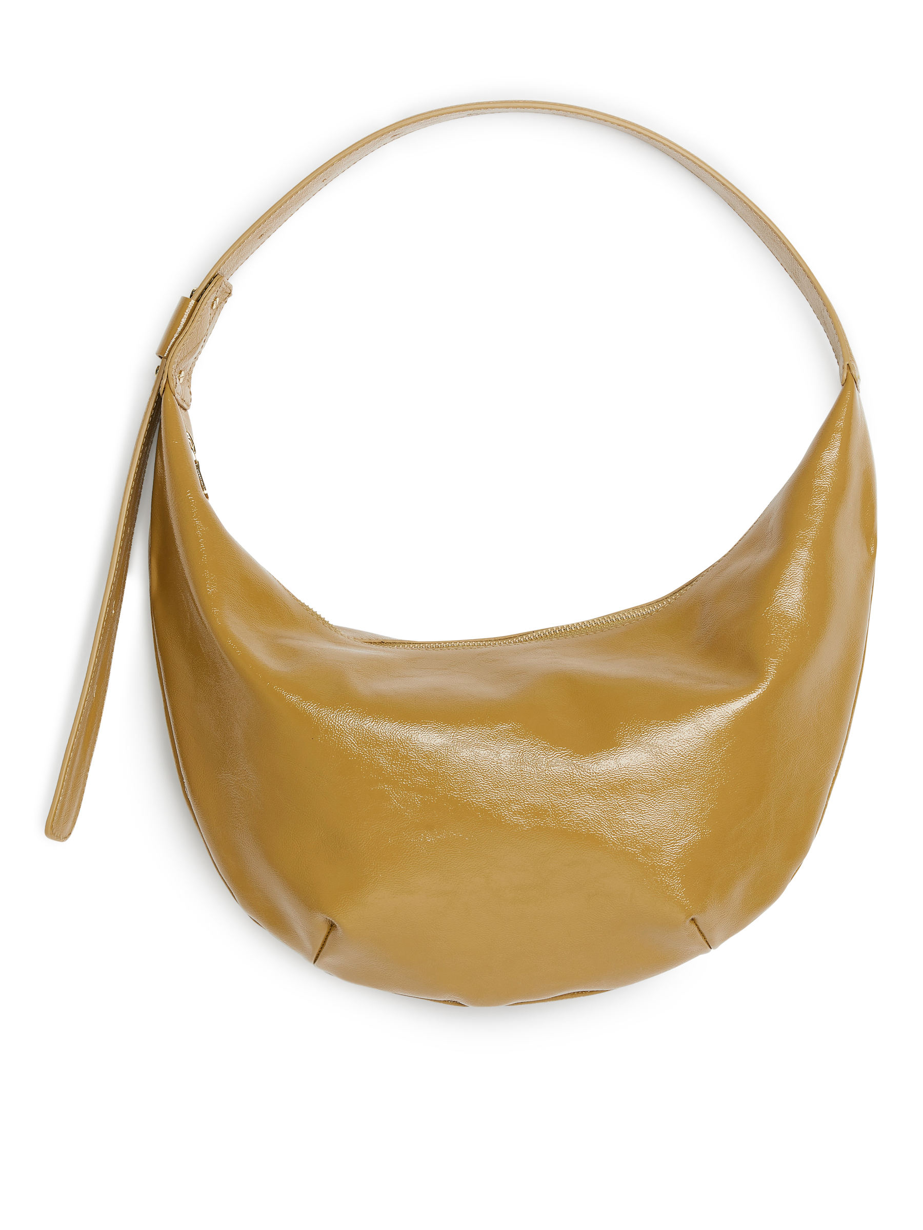 Mid Size Curved Shoulder Bag - Beige - Women - StillMedia/DescriptiveStillLife - 1