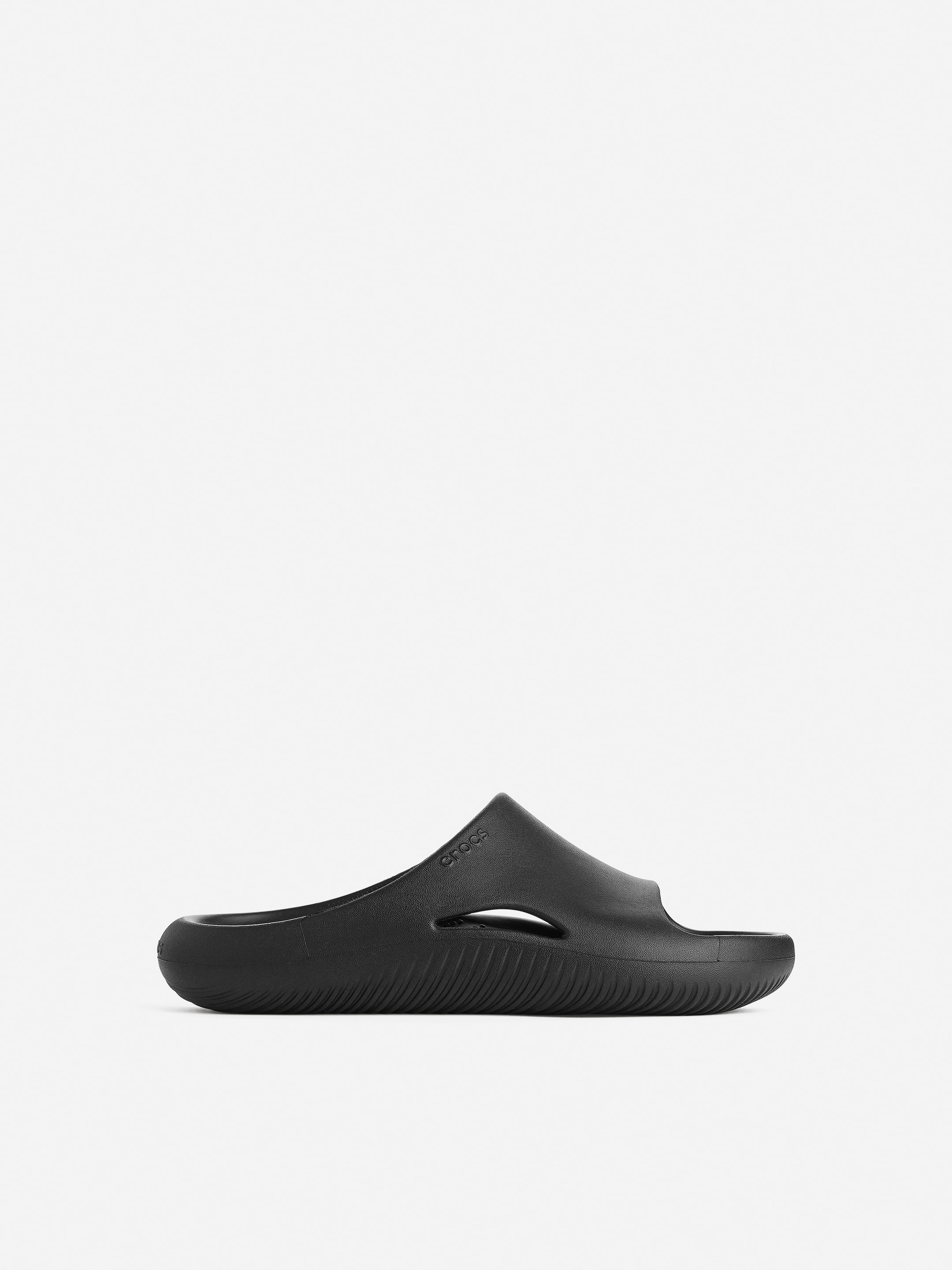 Crocs Mellow Recovery Slides - Black - Women - StillMedia/DescriptiveStillLife - 2