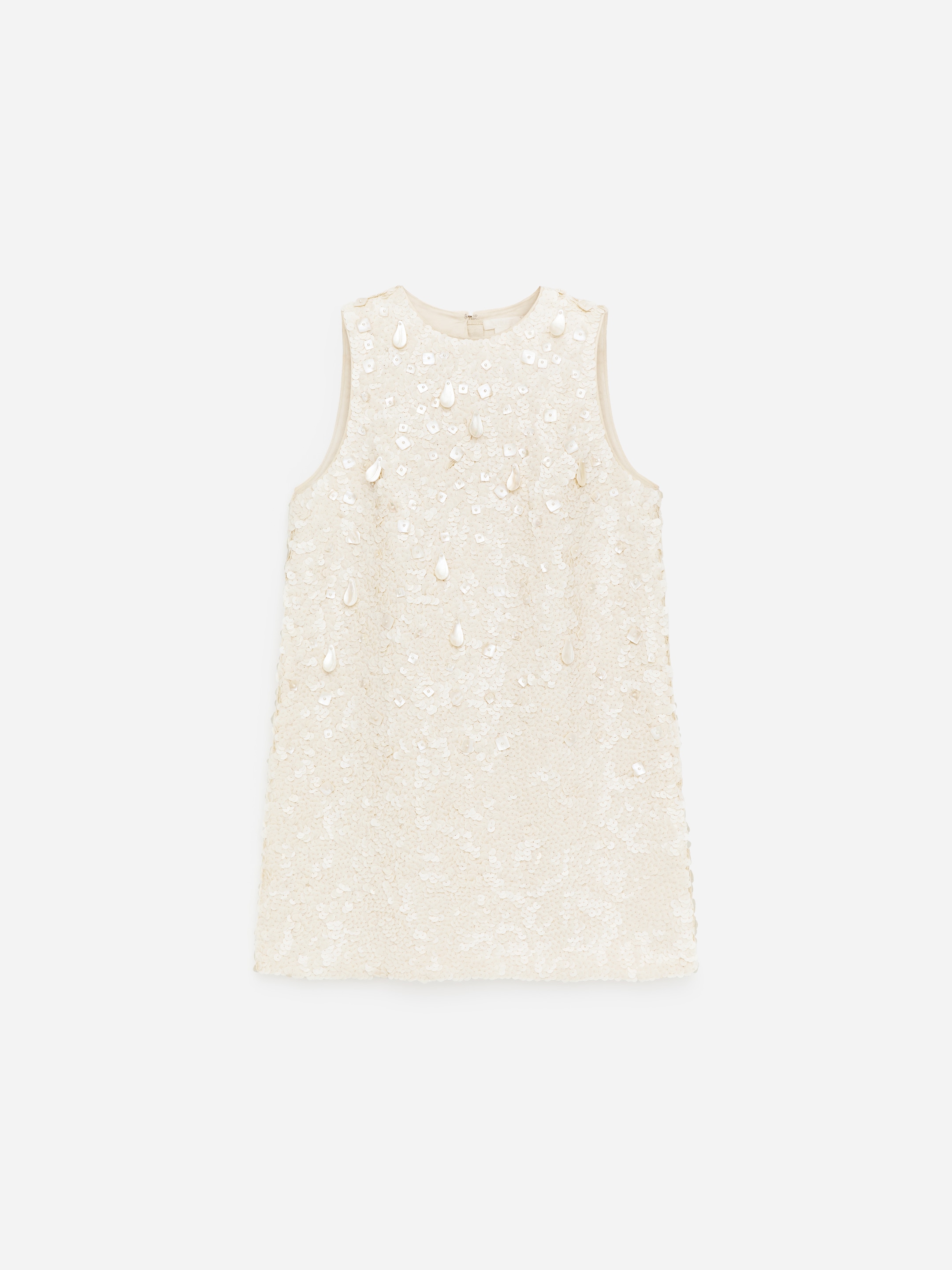 Mini abito con paillettes-#faf4e9-17877