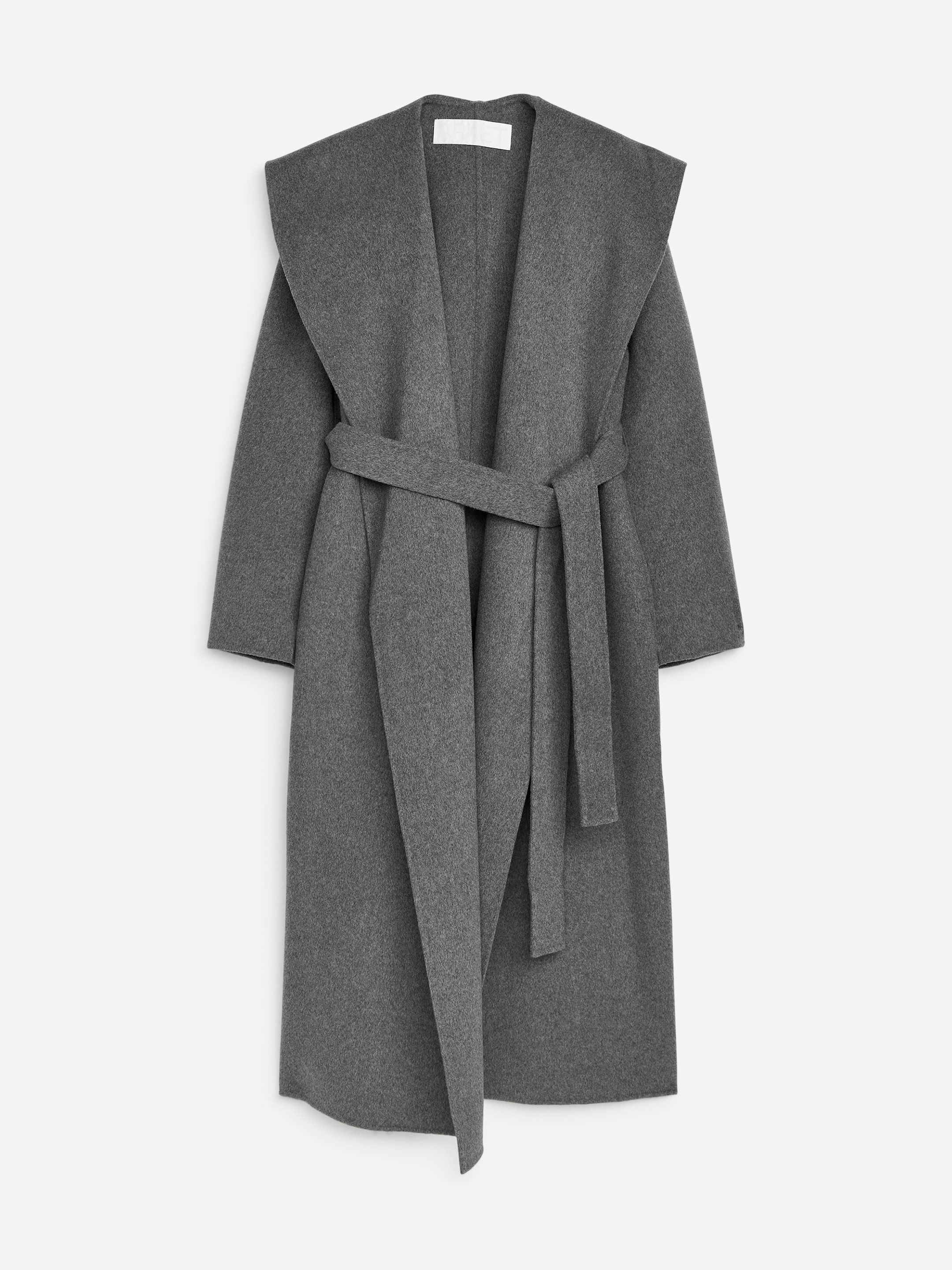 Shawl-Collar Coat-#54585F-12339
