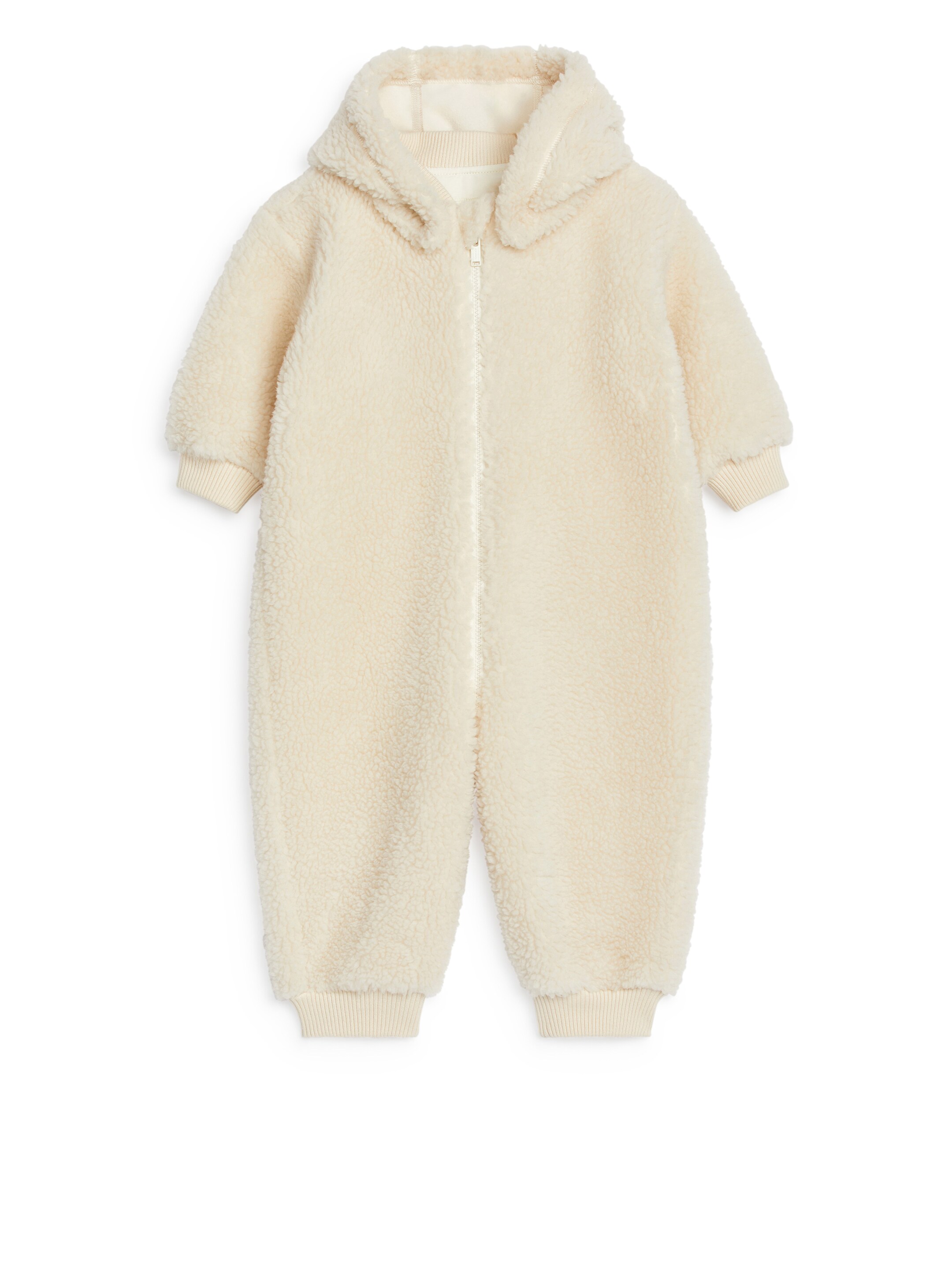 Größeres Bild ansehen: Teddy-Strampler - Cremeweiß - Kids | H&M DE 1