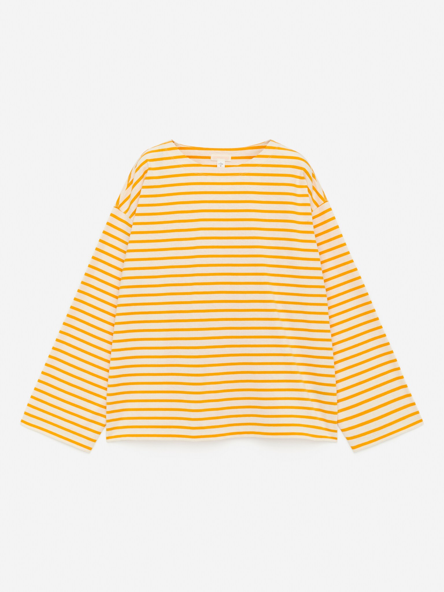 Camiseta de manga larga - Amarillo/blanco roto/Azul oscuro/blanco roto