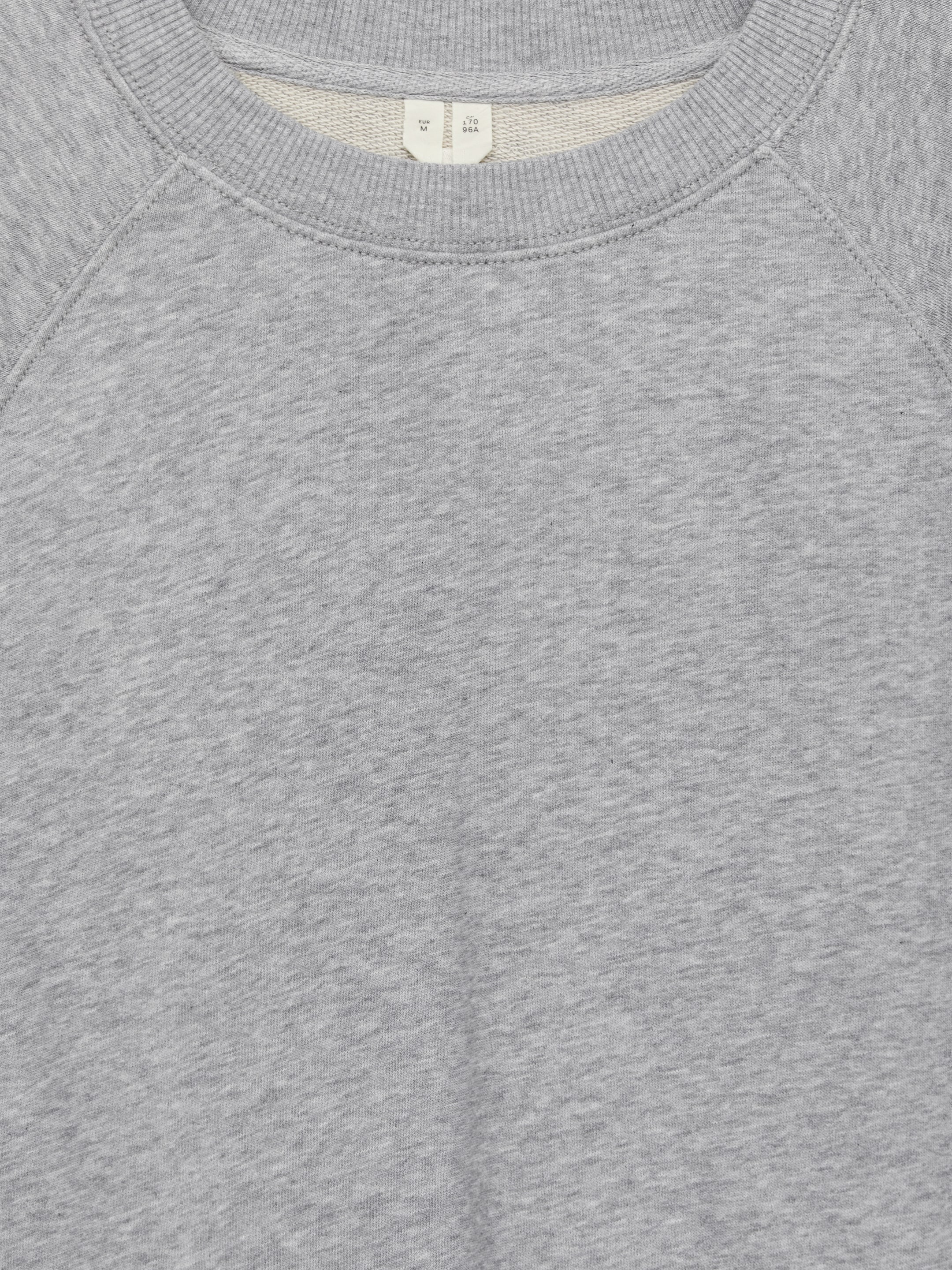 French Terry Sweatshirt - Grey Melange - Regular fit - Women - StillMedia/DescriptiveDetail - 1