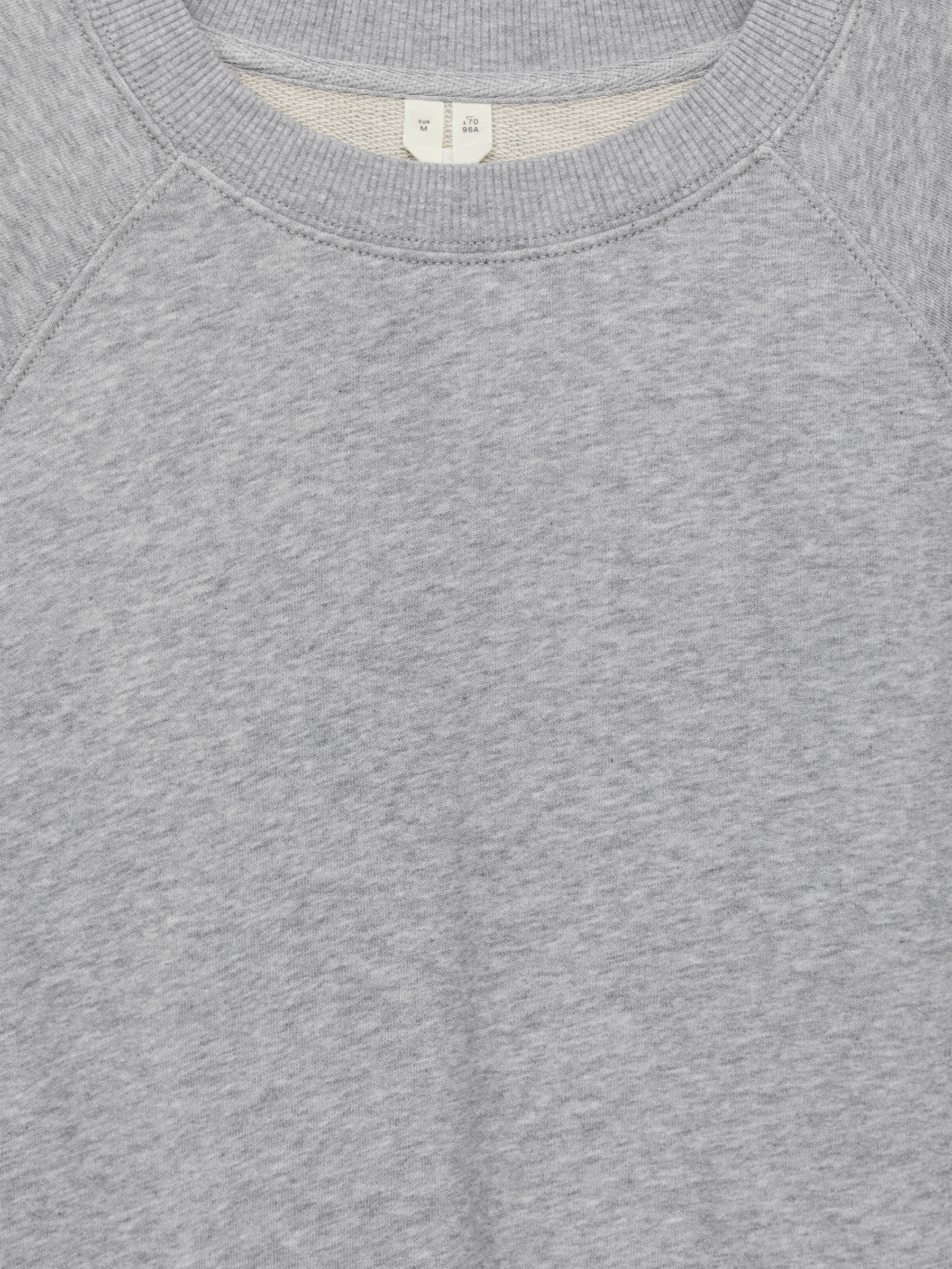 French Terry Sweatshirt - Grey Melange - Regular fit - Women - StillMedia/DescriptiveDetail - 1