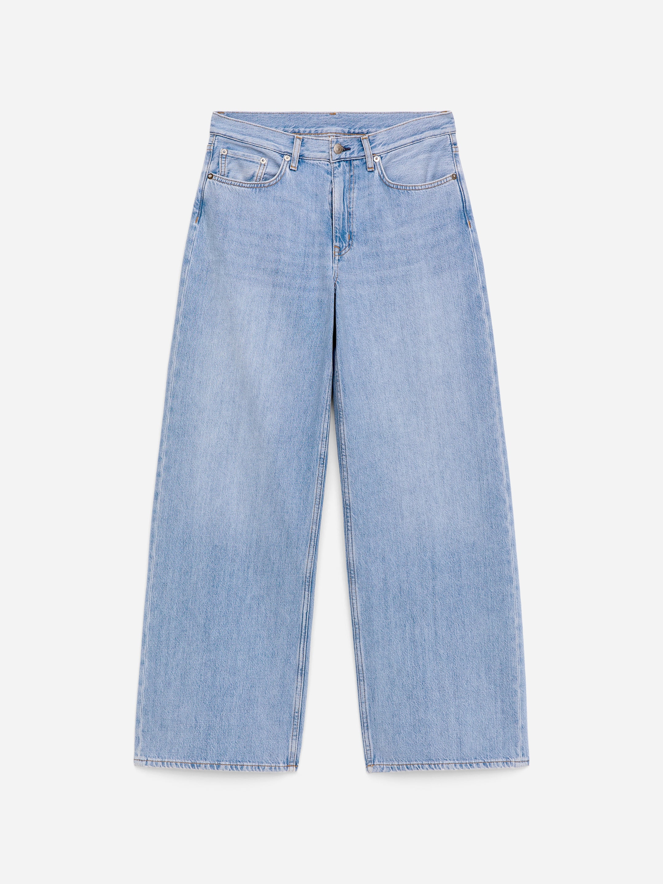 Jeans CLOUD loose wide-Blue-17384