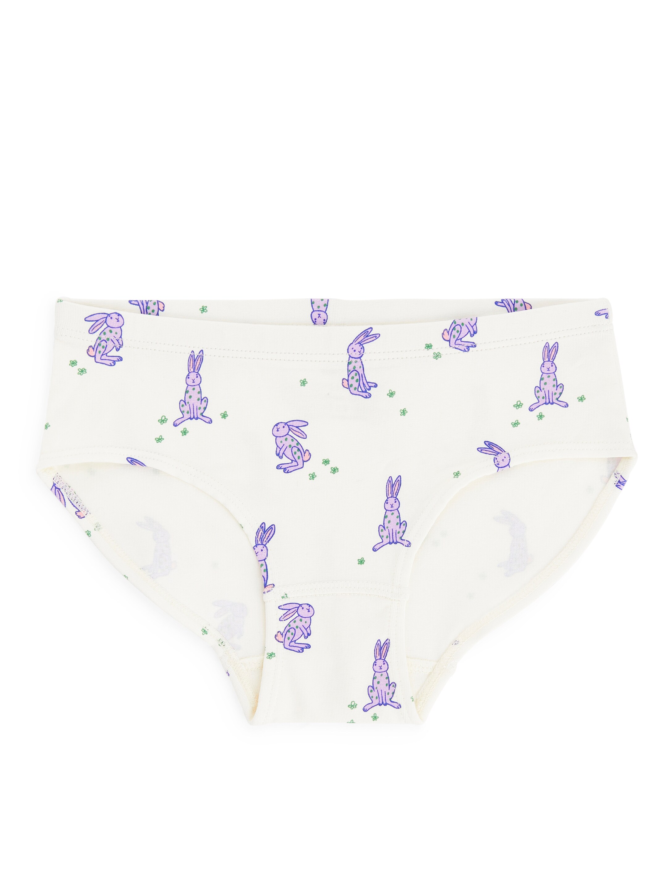 Visualizza immagine più grande: Set da 3 slip in jersey di cotone - Bianco/Lilla - BAMBINO | H&M IT 2