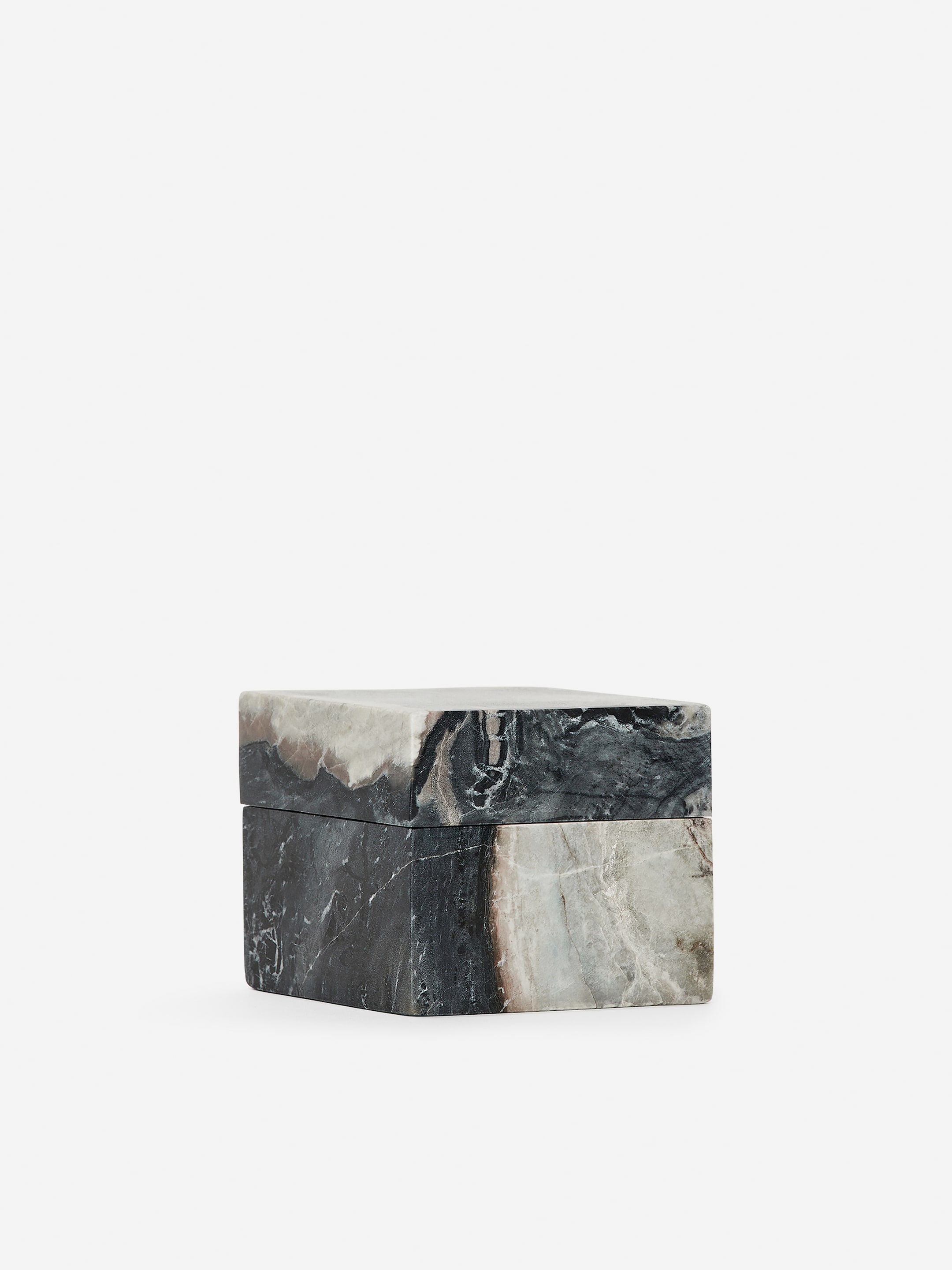 Grösseres Bild ansehen: Marmordose - Grau - HOME | H&M CH 1