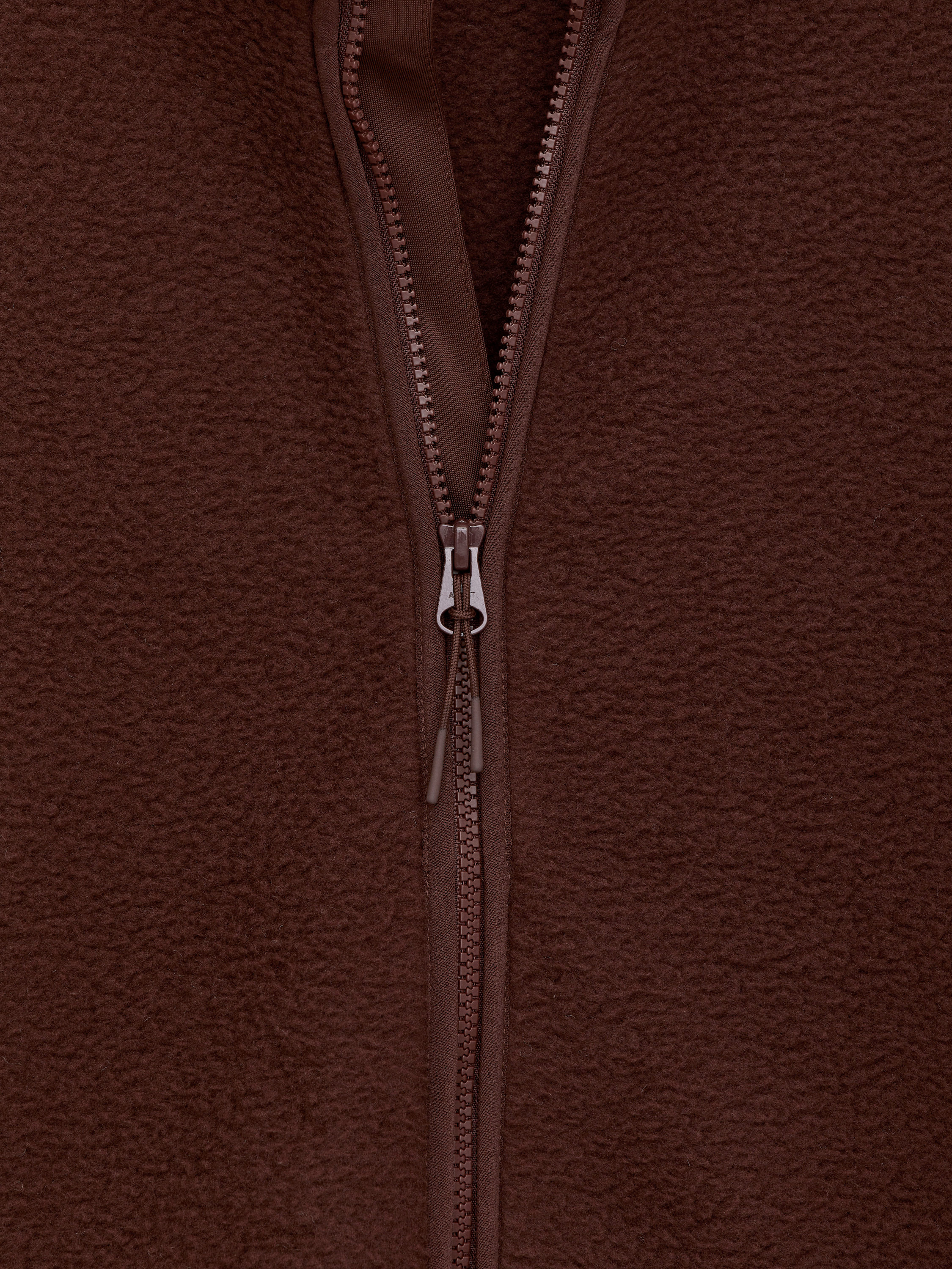 Fleece Jacket - Burgundy - Slim fit - Women - StillMedia/DescriptiveDetail - 1