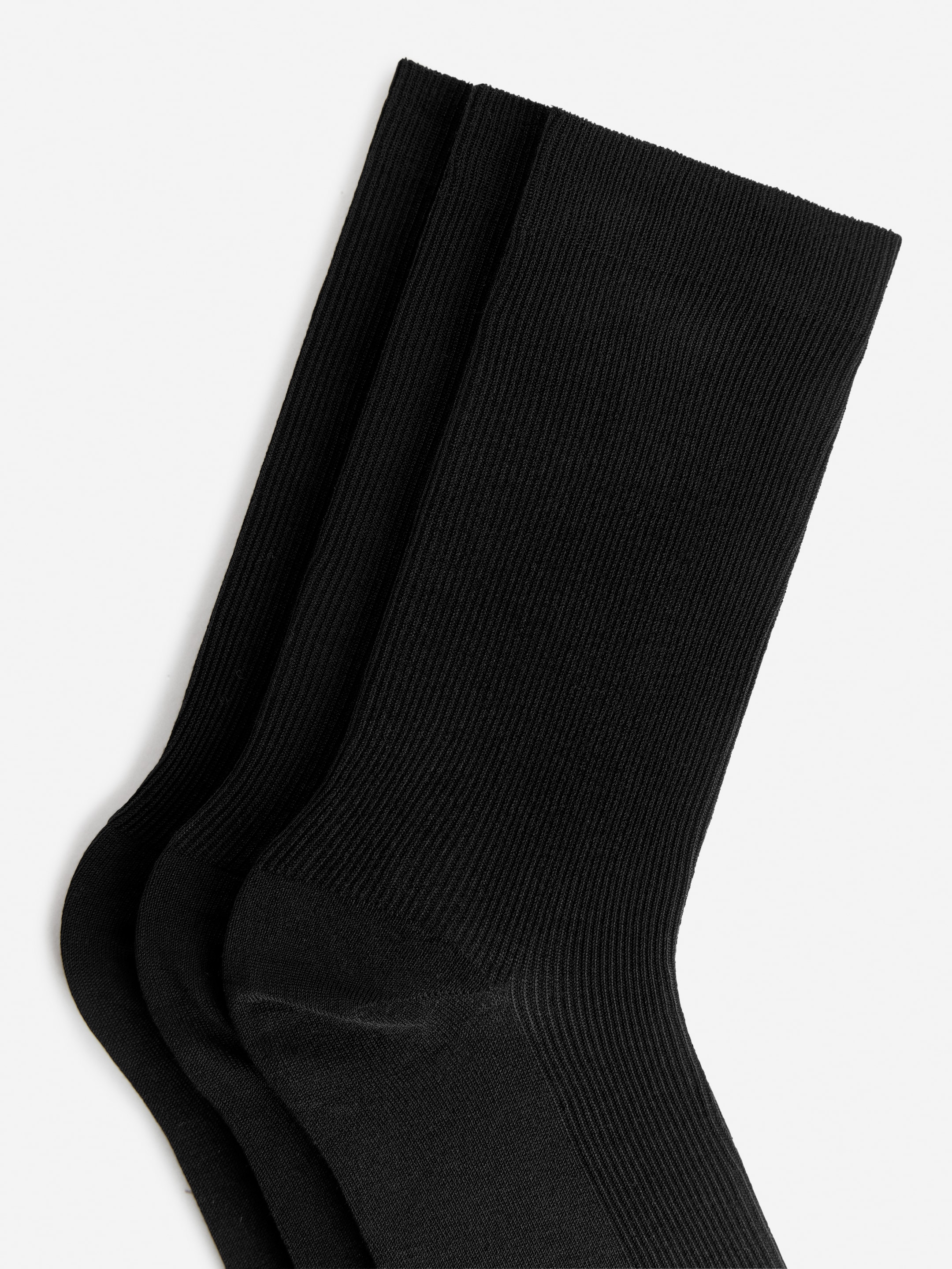 Lot de 3 paires de chaussettes en coton mercerisé - Noir - Femme - StillMedia/DescriptiveDetail - 2