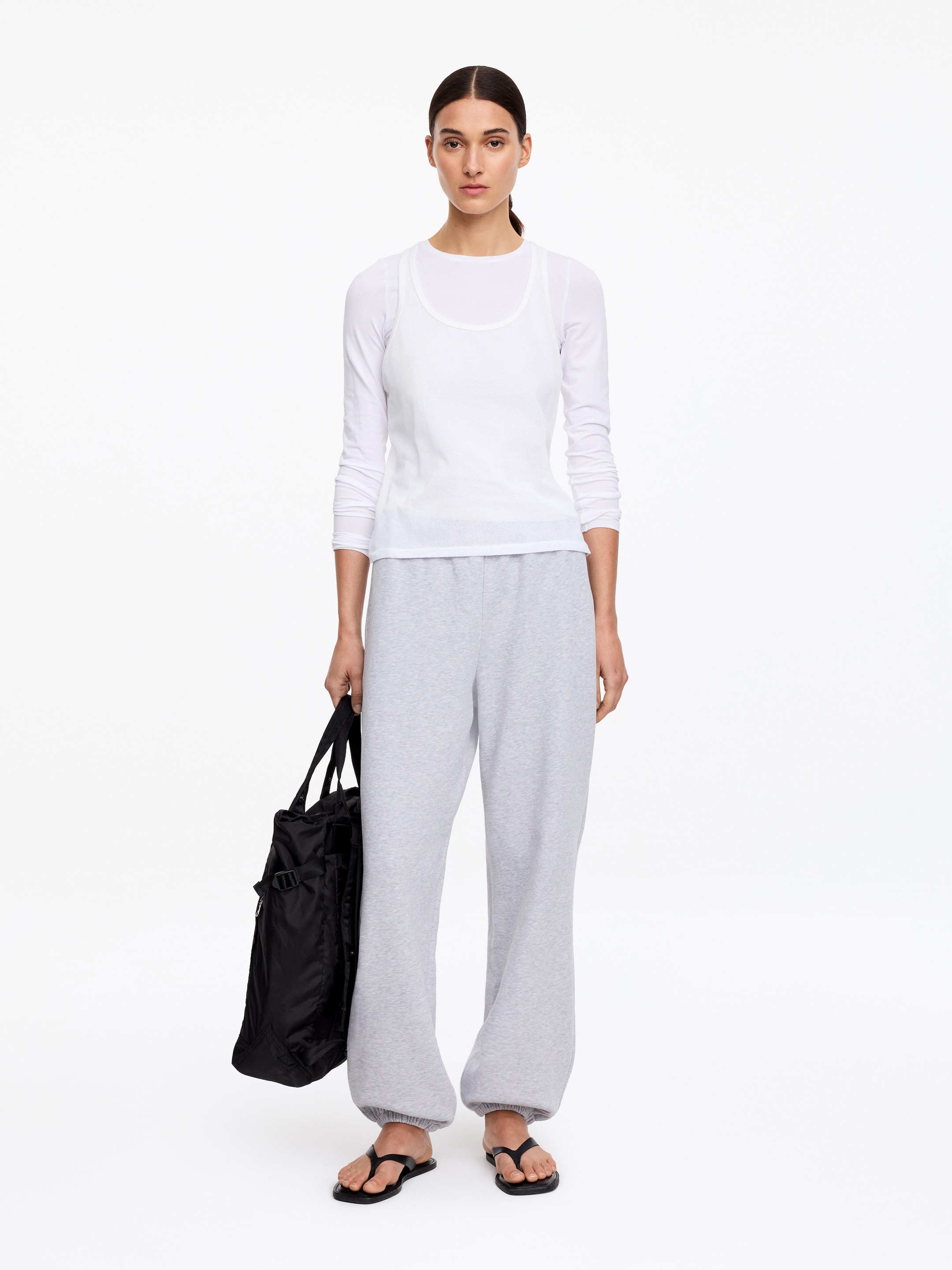 Débardeur en mesh - Blanc - Regular fit - Femme - StillMedia/Lookbook - 4
